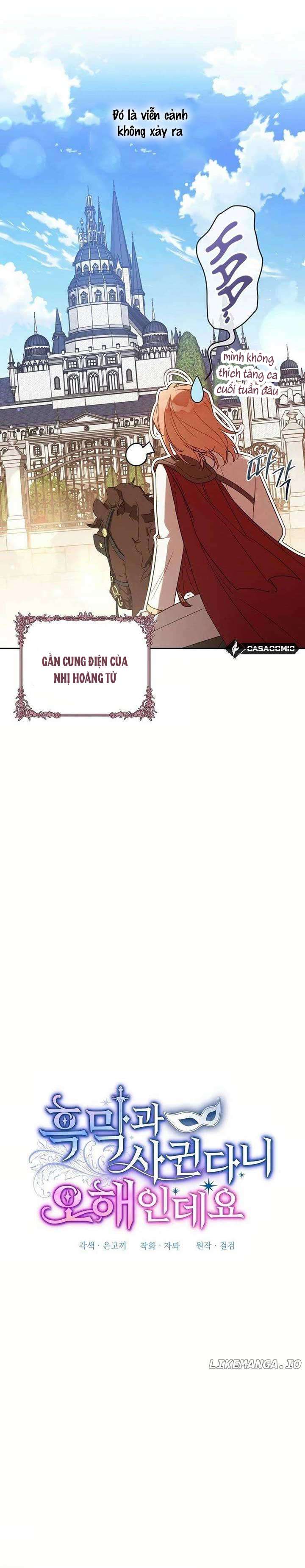 Có Hiểu Lầm Là Tôi Đang Hẹn Hò Với Kẻ Xấu Chap 32 - Trang 2