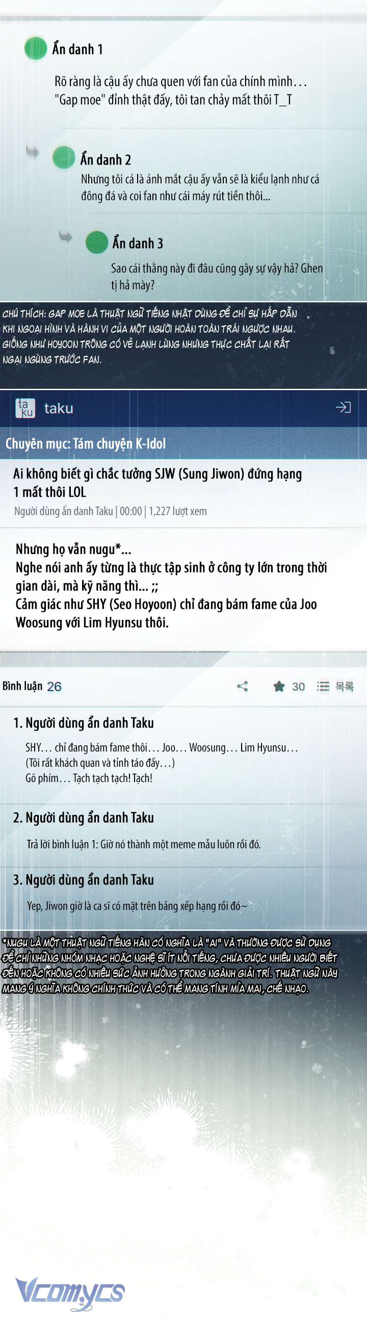 PD Rác Rưởi Sống Sót Với Thân Phận Thần Tượng Chap 15 - Trang 2