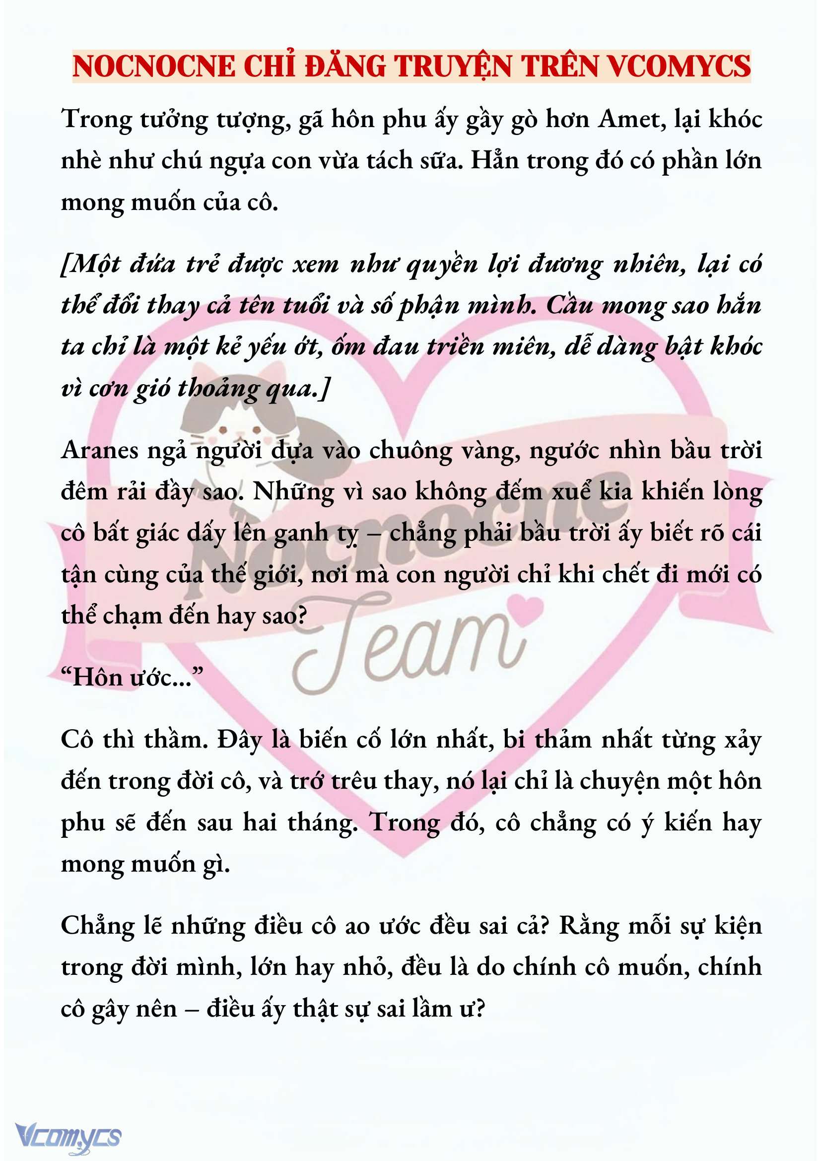 [NOVEL] CÁ RỪNG KHÔN NGOAN Chap 3 - Next Chap 4