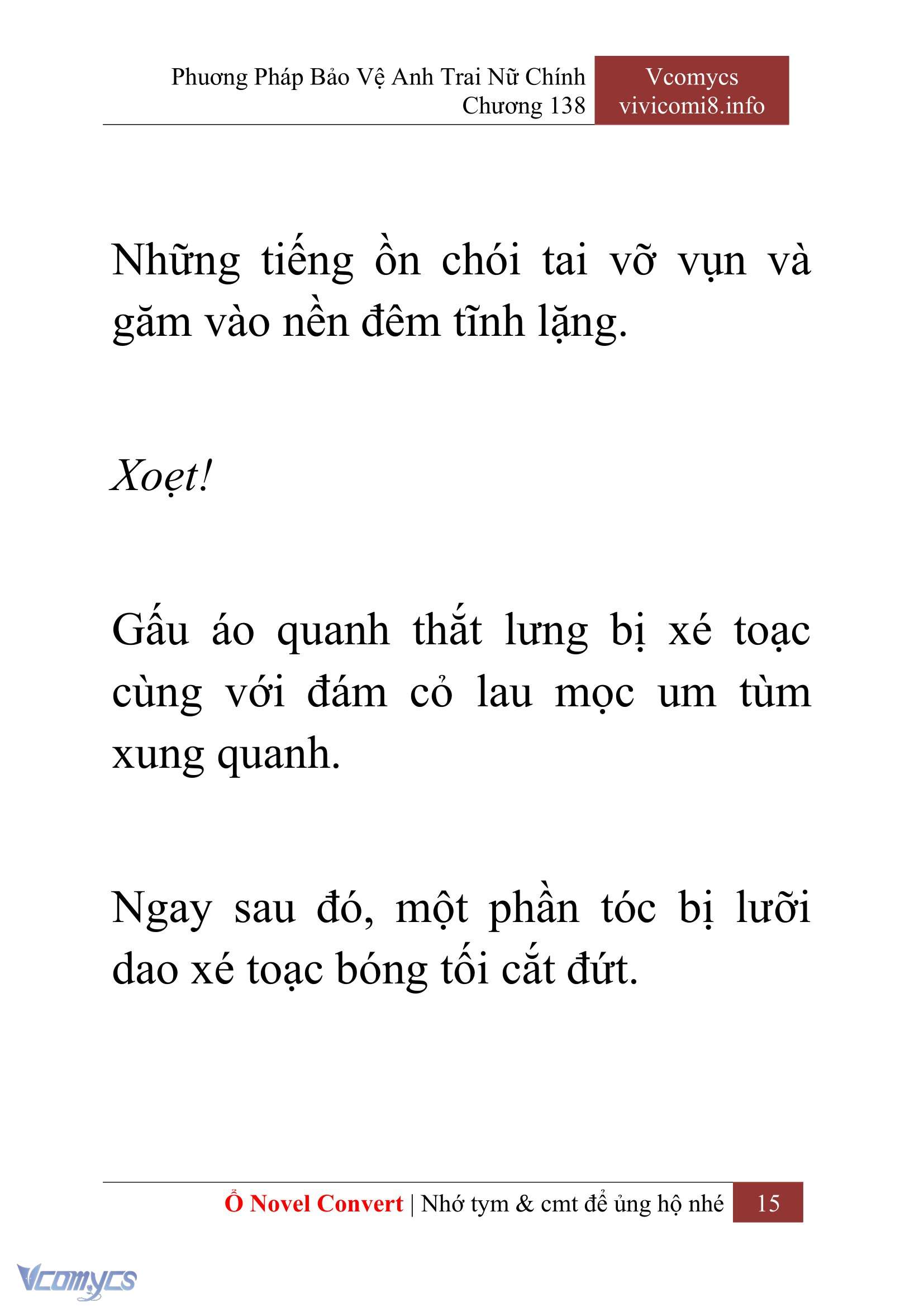 [Novel] Phương Pháp Bảo Vệ Anh Trai Nữ Chính Chap 138 - Next 
