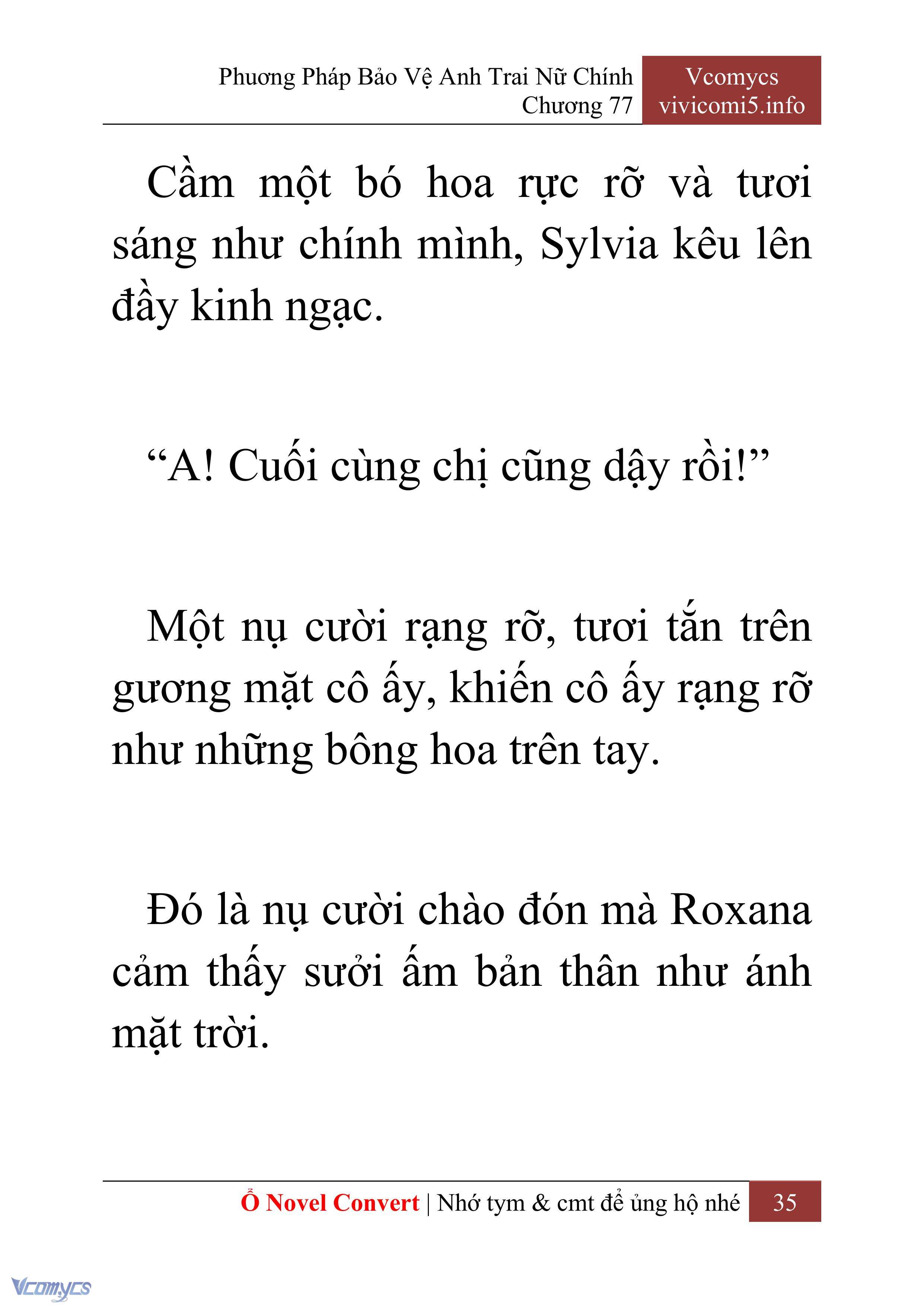 [Novel] Phương Pháp Bảo Vệ Anh Trai Nữ Chính Chap 77 - Trang 2