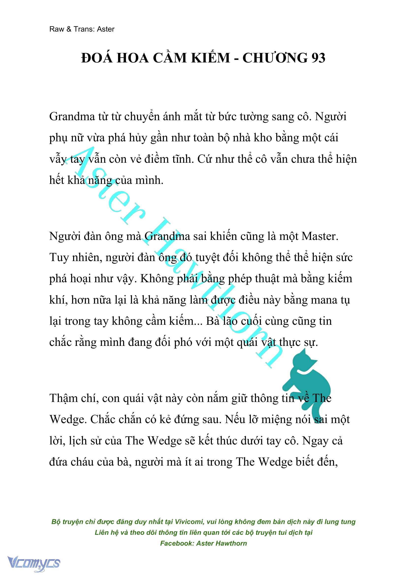 [NOVEL] Đóa Hoa Cầm Kiếm Chap 93 - Trang 2