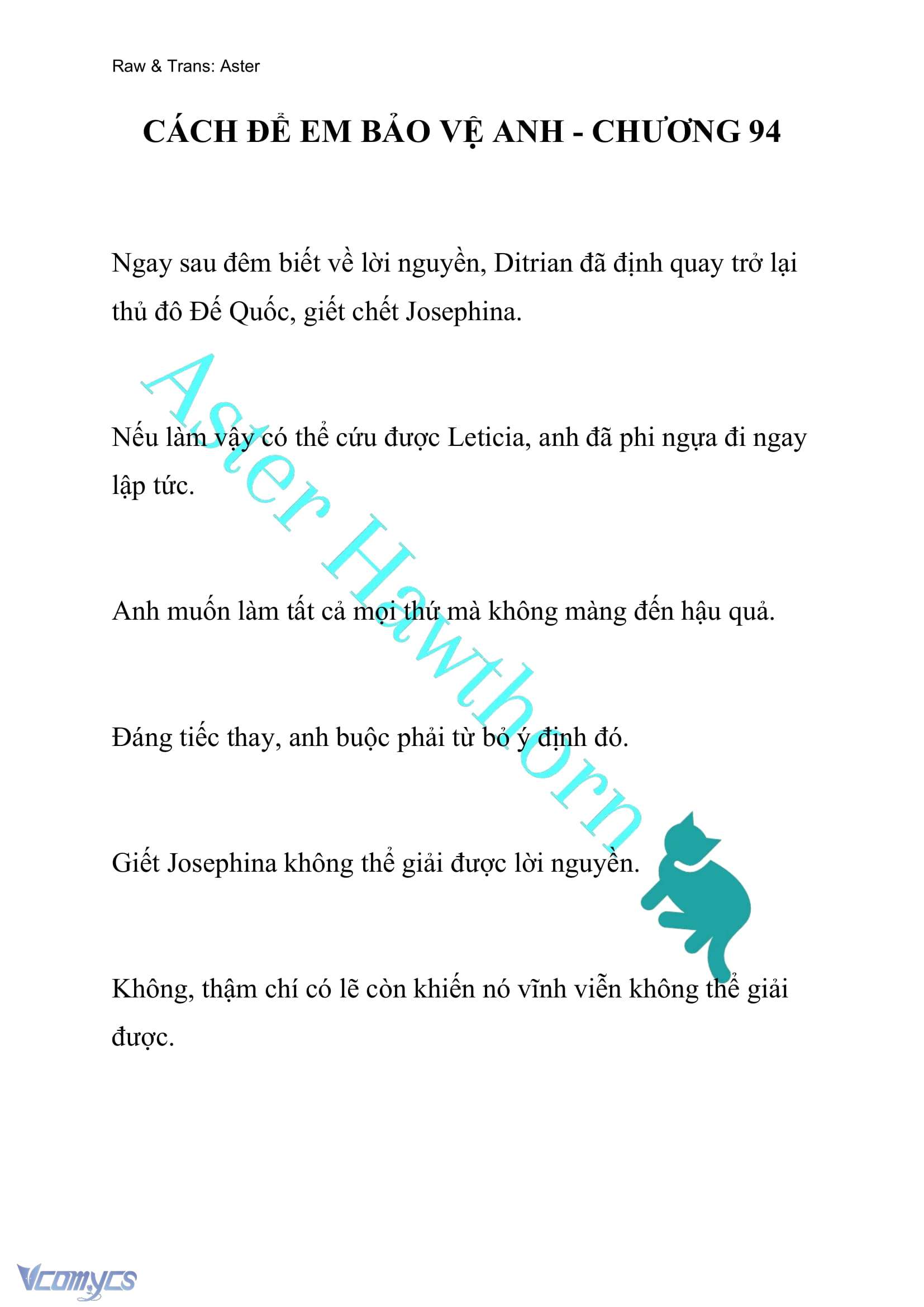 [NOVEL] Cách Để Em Bảo Vệ Anh Chap 94 - Trang 2