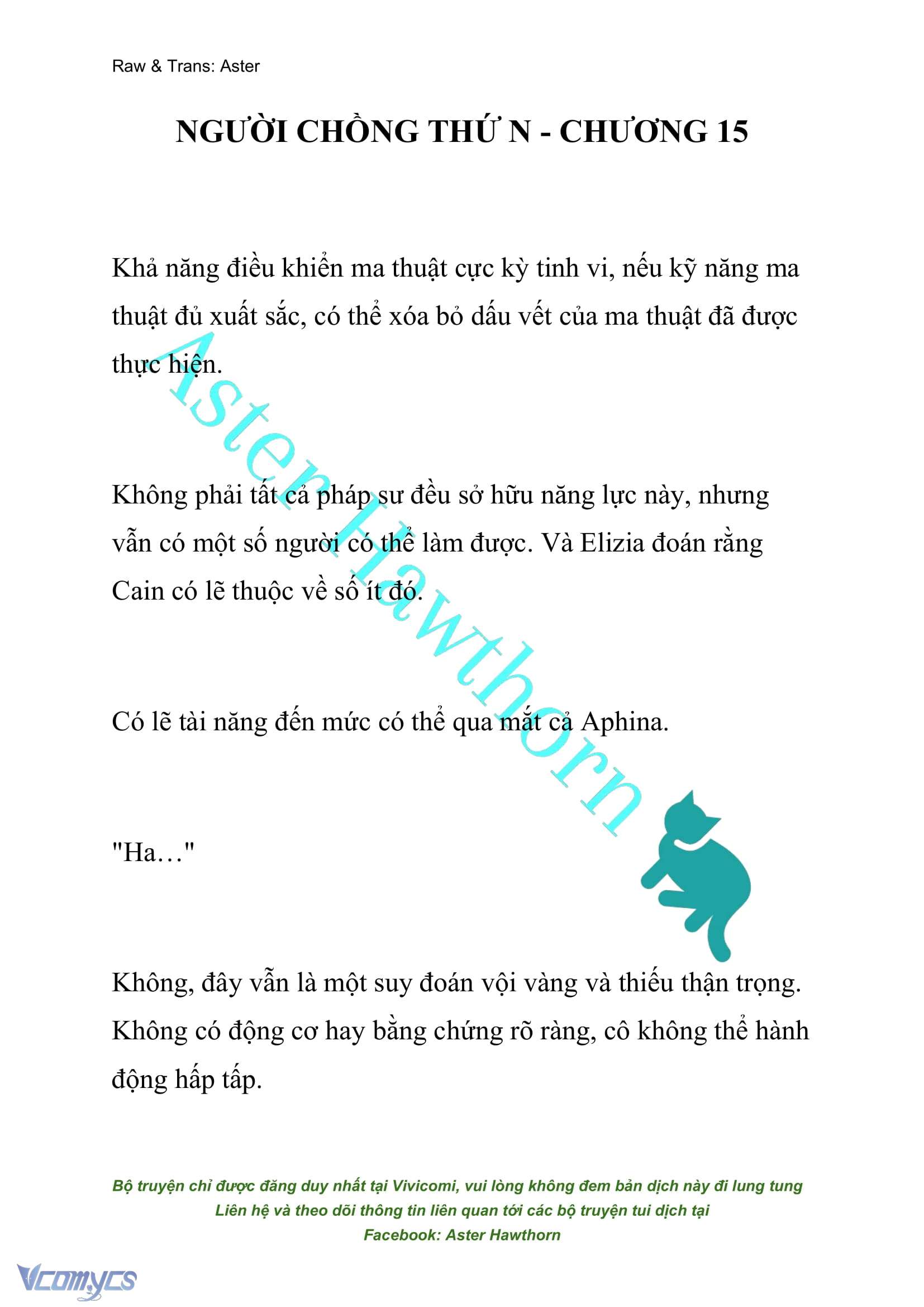 [NOVEL] Người Chồng Thứ N Chap 15 - Trang 2