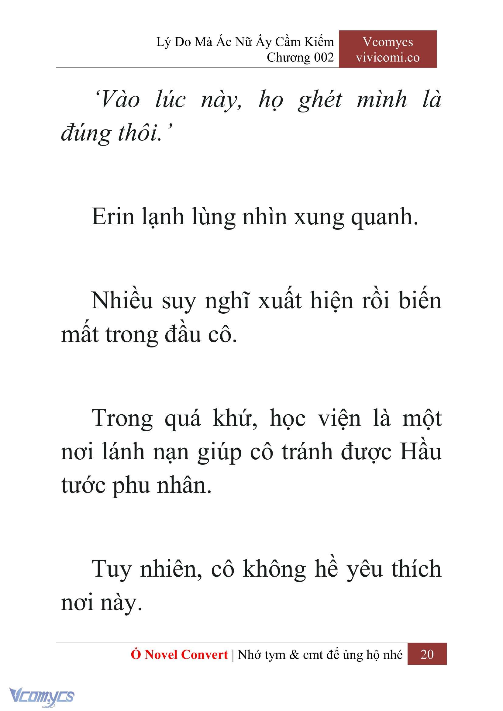 [Novel] Lý Do Mà Ác Nữ Ấy Cầm Kiếm Chap 2 - Trang 2