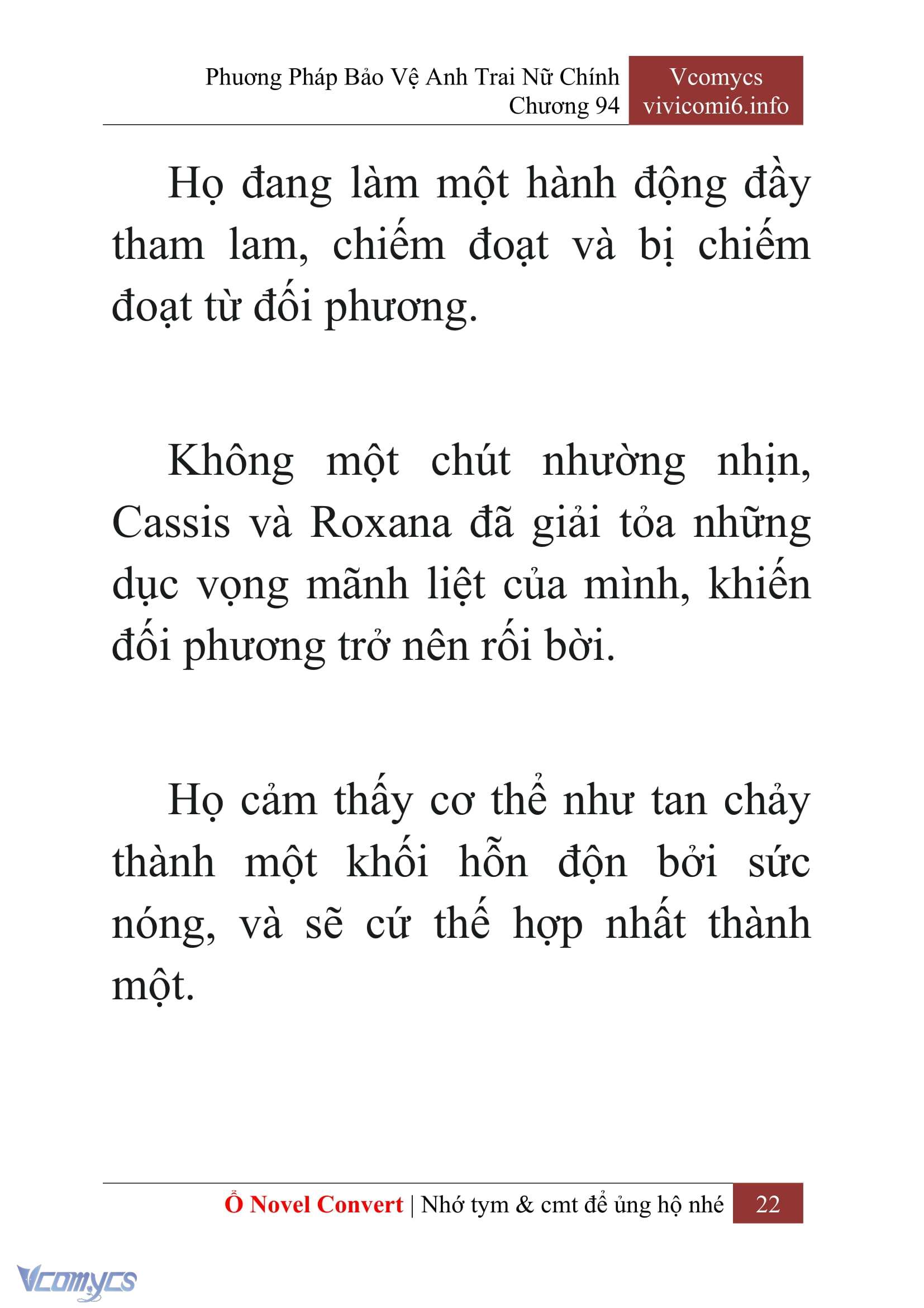 [Novel] Phương Pháp Bảo Vệ Anh Trai Nữ Chính Chap 94 - Next Chap 95
