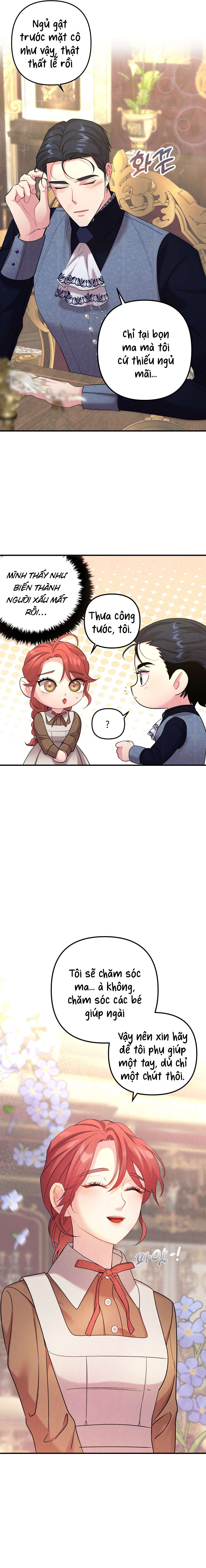 Tôi vừa xin được việc tại một biệt thự ma ám Chap 4 - Trang 4