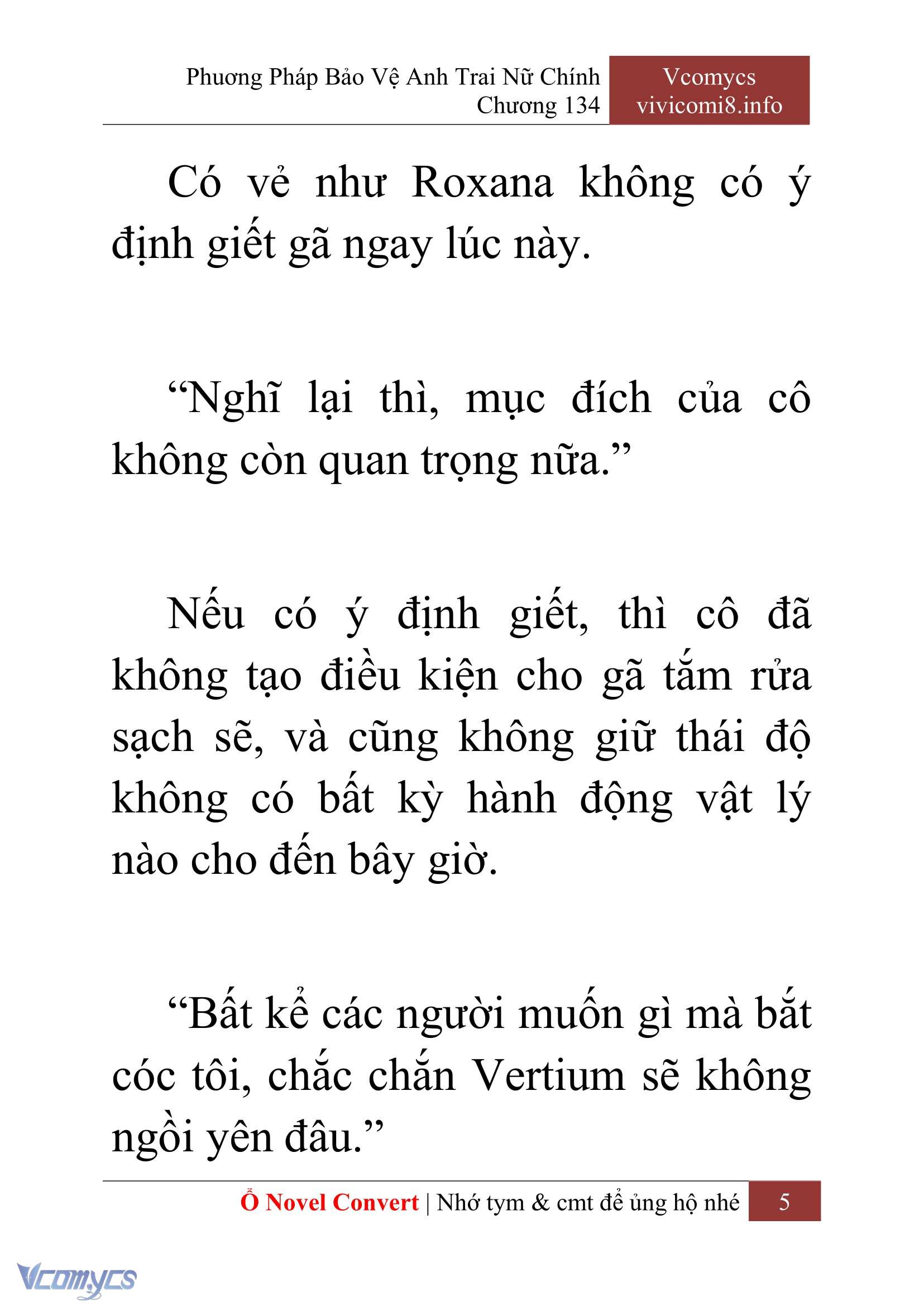 [Novel] Phương Pháp Bảo Vệ Anh Trai Nữ Chính Chap 134 - Trang 2