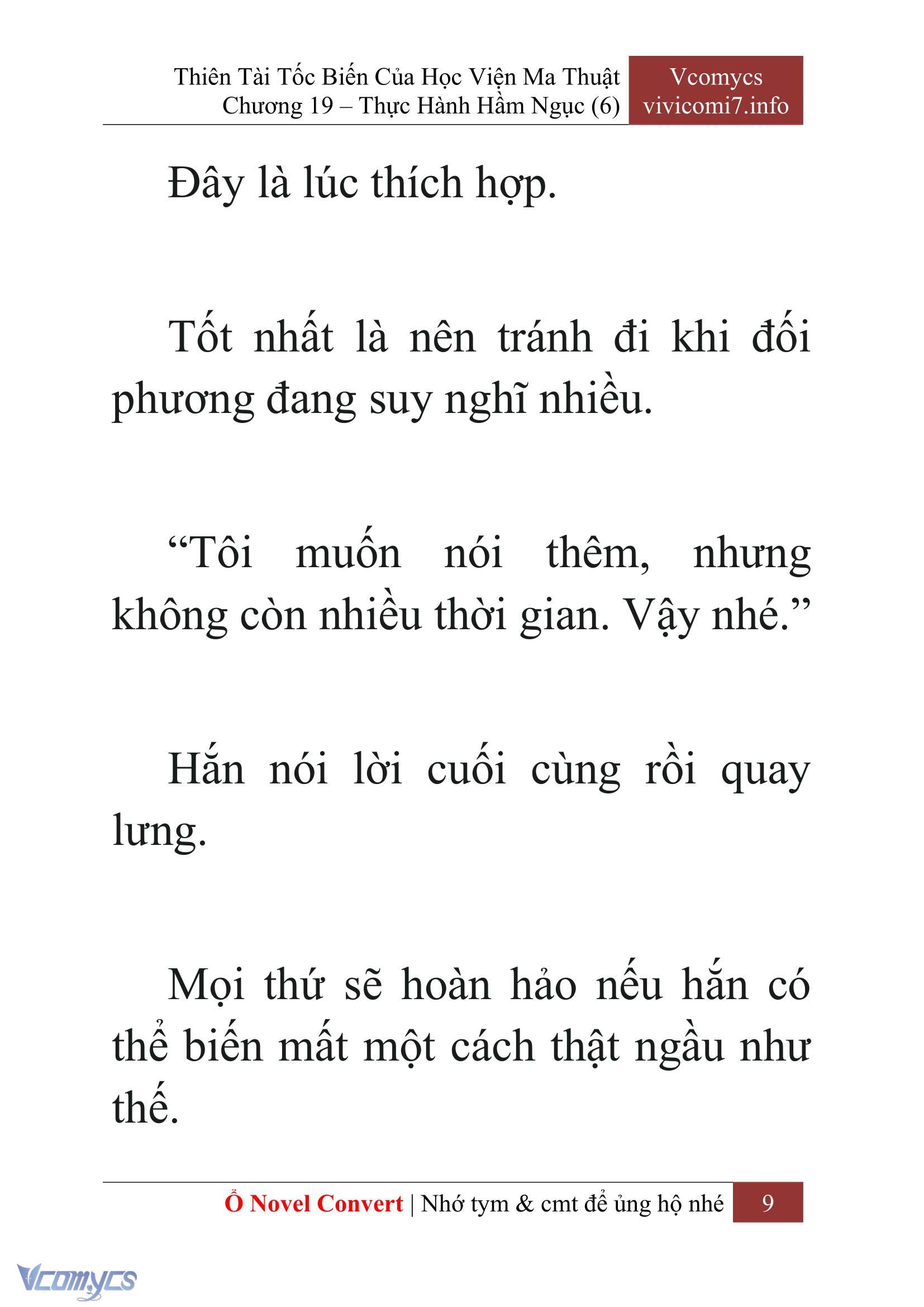 [Novel] Thiên Tài Tốc Biến Của Học Viện Ma Thuật Chap 19 - Next Chap 20