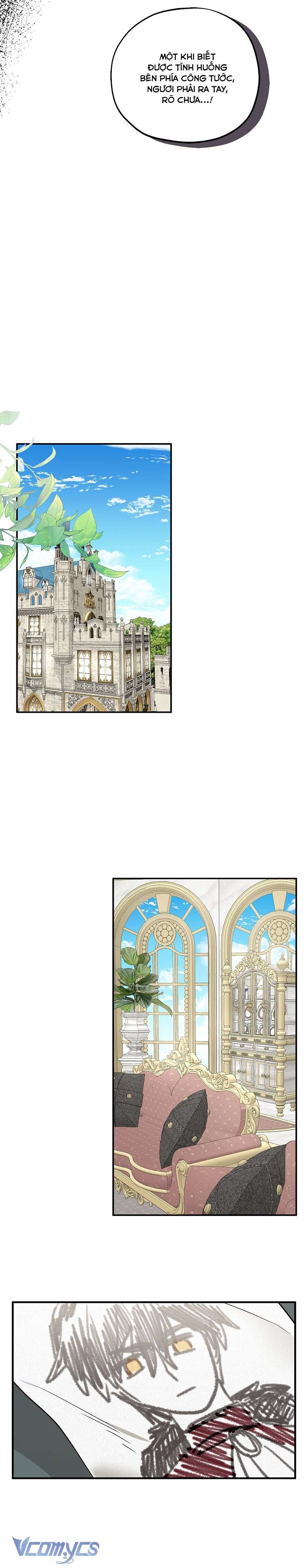 Tôi đã trở thành con gái út của công tước phản diện Chapter 8 - Trang 3