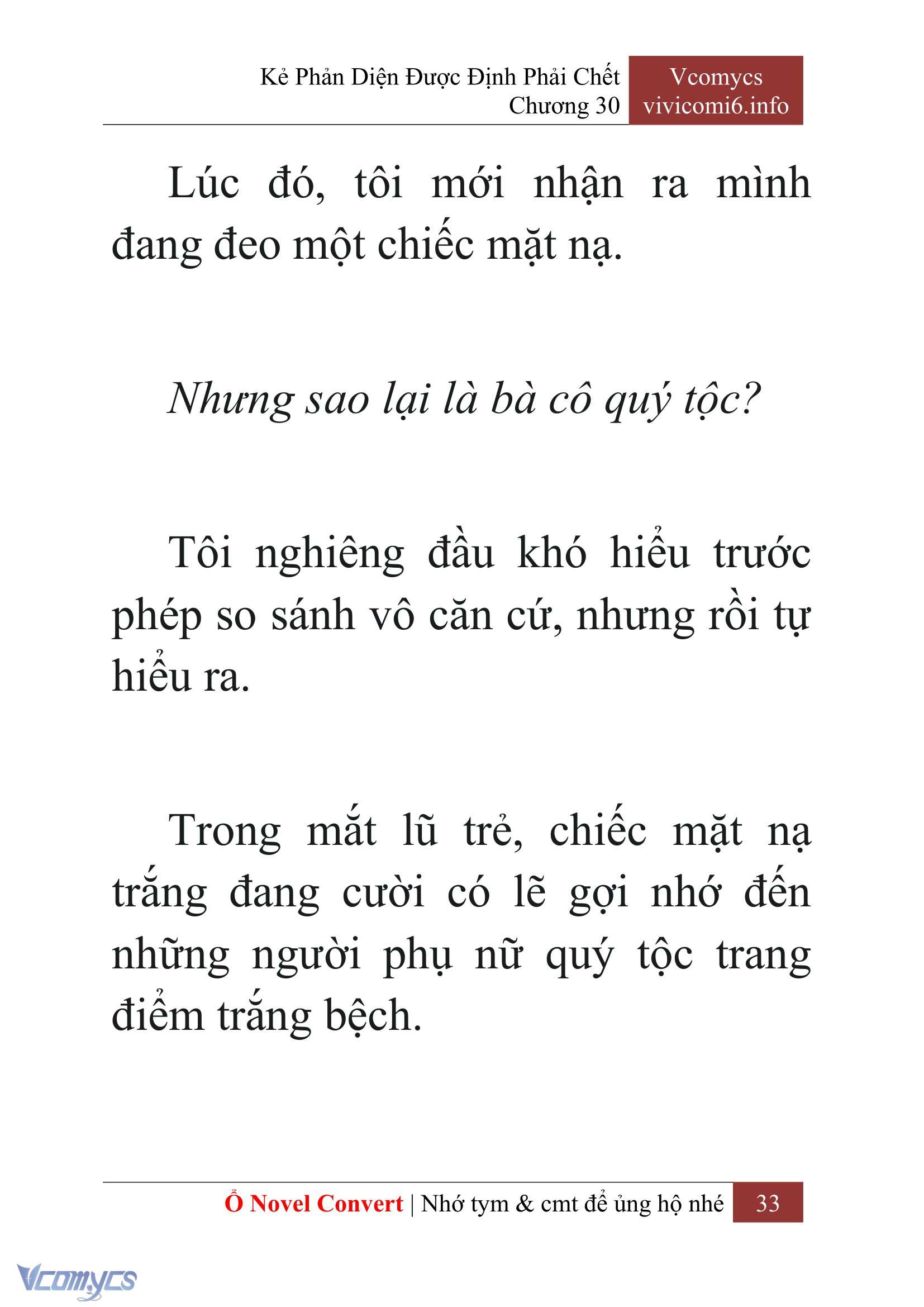 [Novel] Kẻ Phản Diện Được Định Phải Chết Chap 30 - Next Chap 31