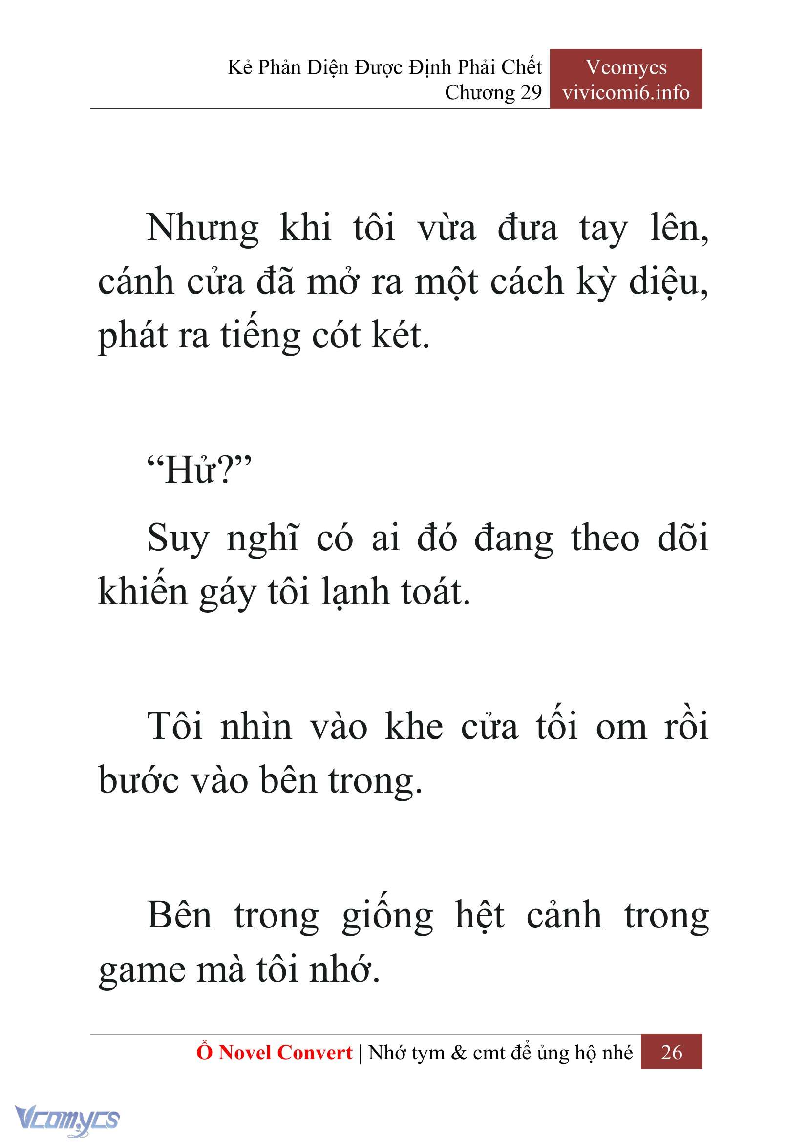 [Novel] Kẻ Phản Diện Được Định Phải Chết Chap 29 - Next Chap 30