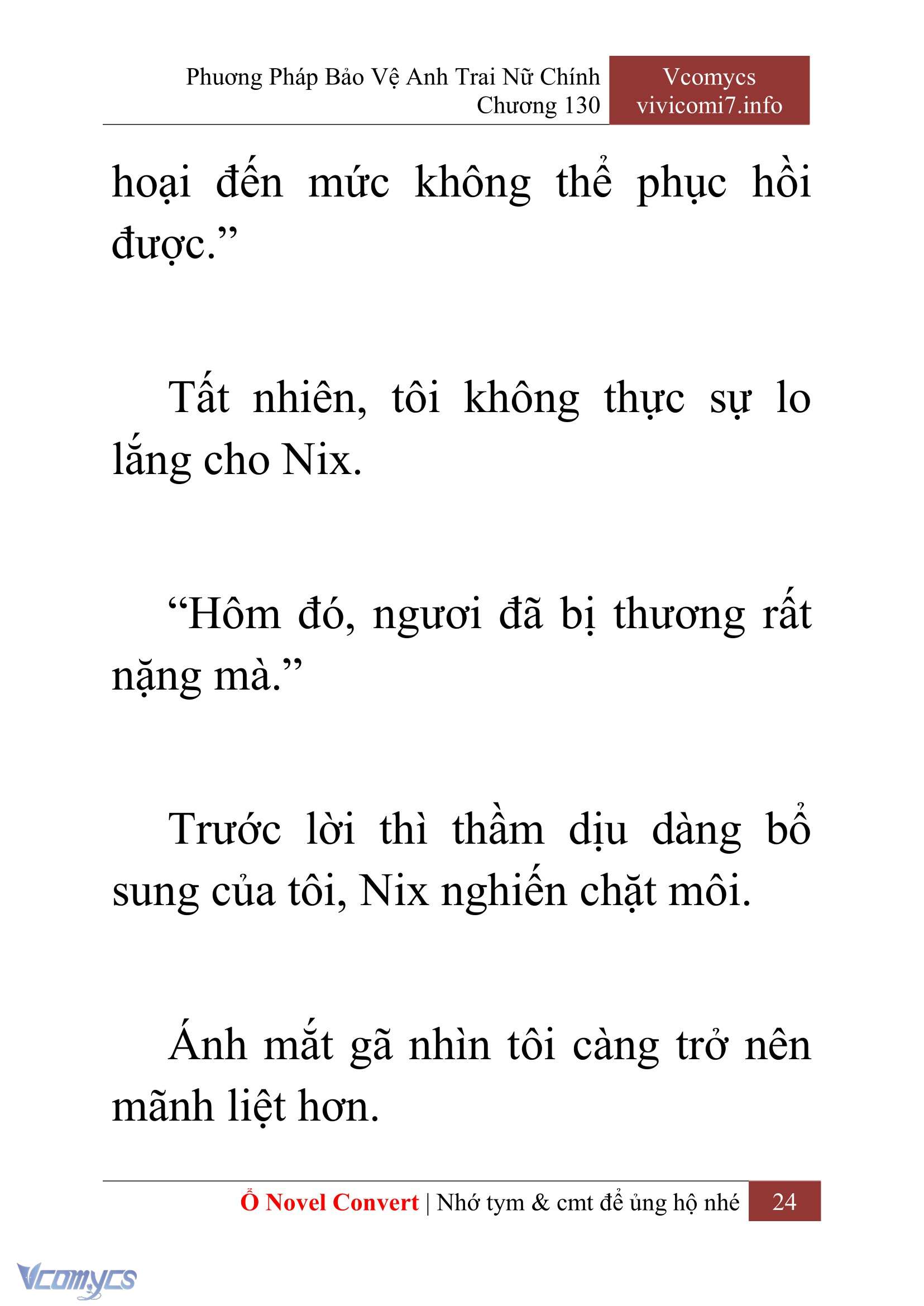 [Novel] Phương Pháp Bảo Vệ Anh Trai Nữ Chính Chap 130 - Trang 2