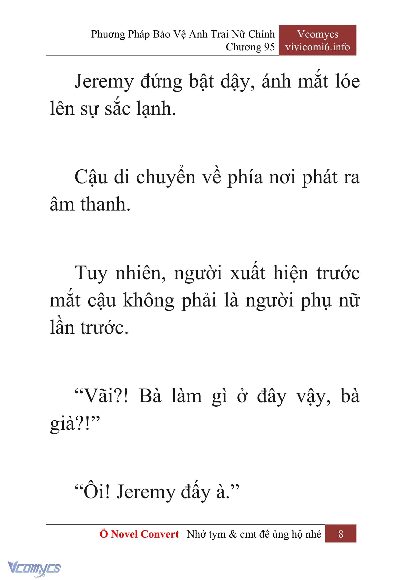 [Novel] Phương Pháp Bảo Vệ Anh Trai Nữ Chính Chap 95 - Next Chap 96