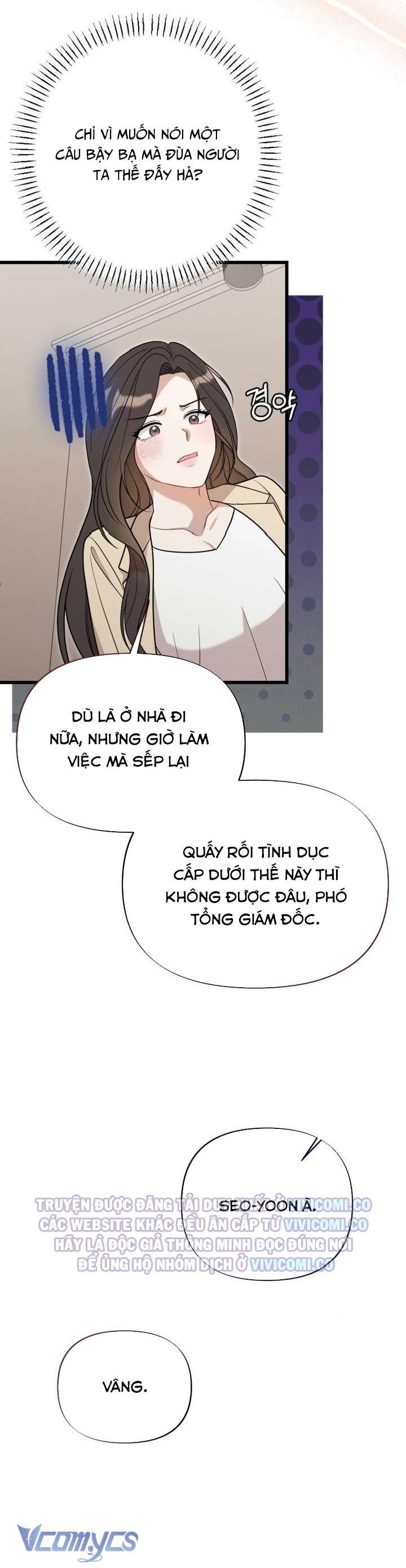 [18+] Bảo Làm Việc Ở Nhà Mà Lại... Chap 11 - Trang 3
