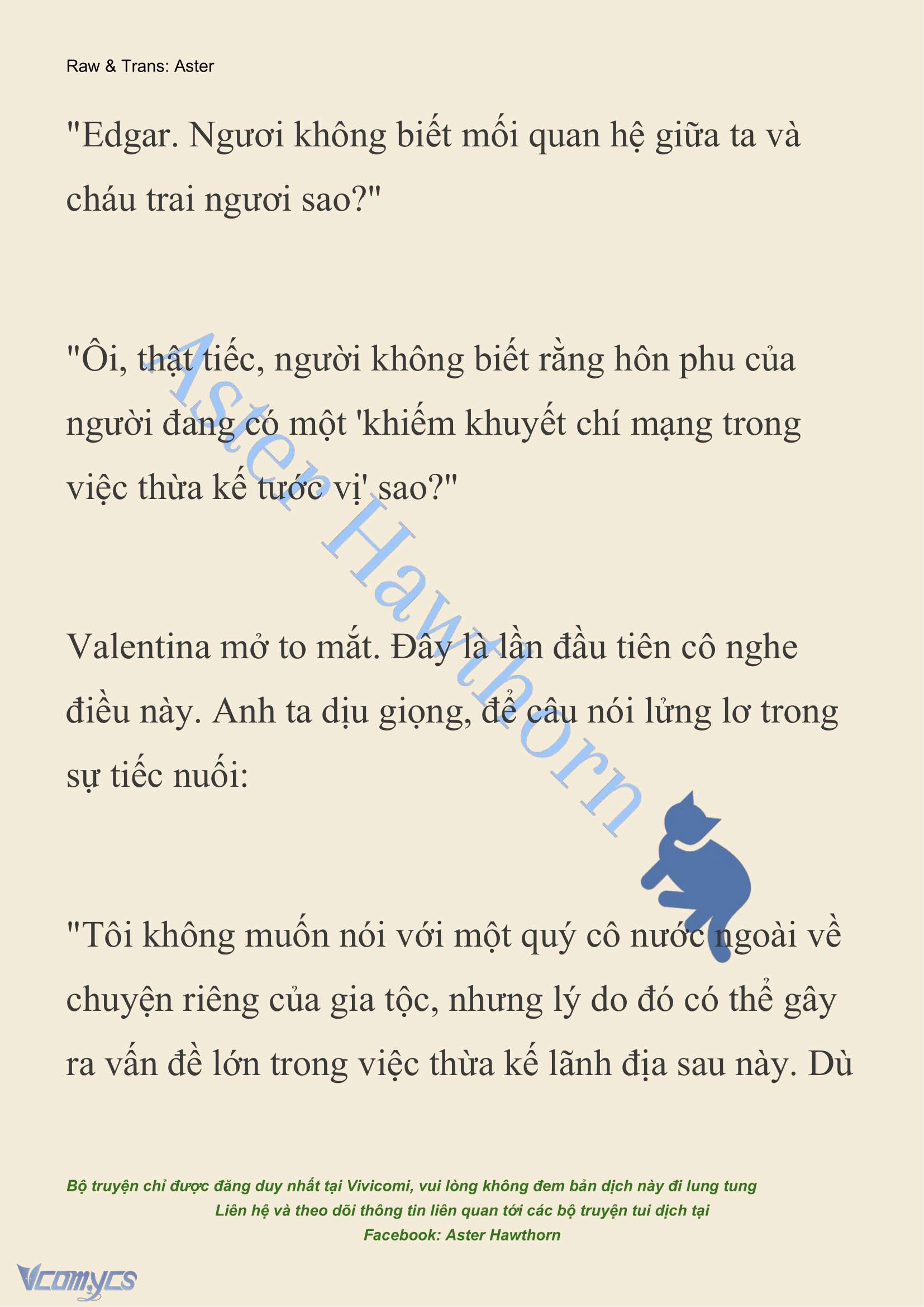 [NOVEL] Thiên Đường Của Valentina Chap 11 - Trang 2