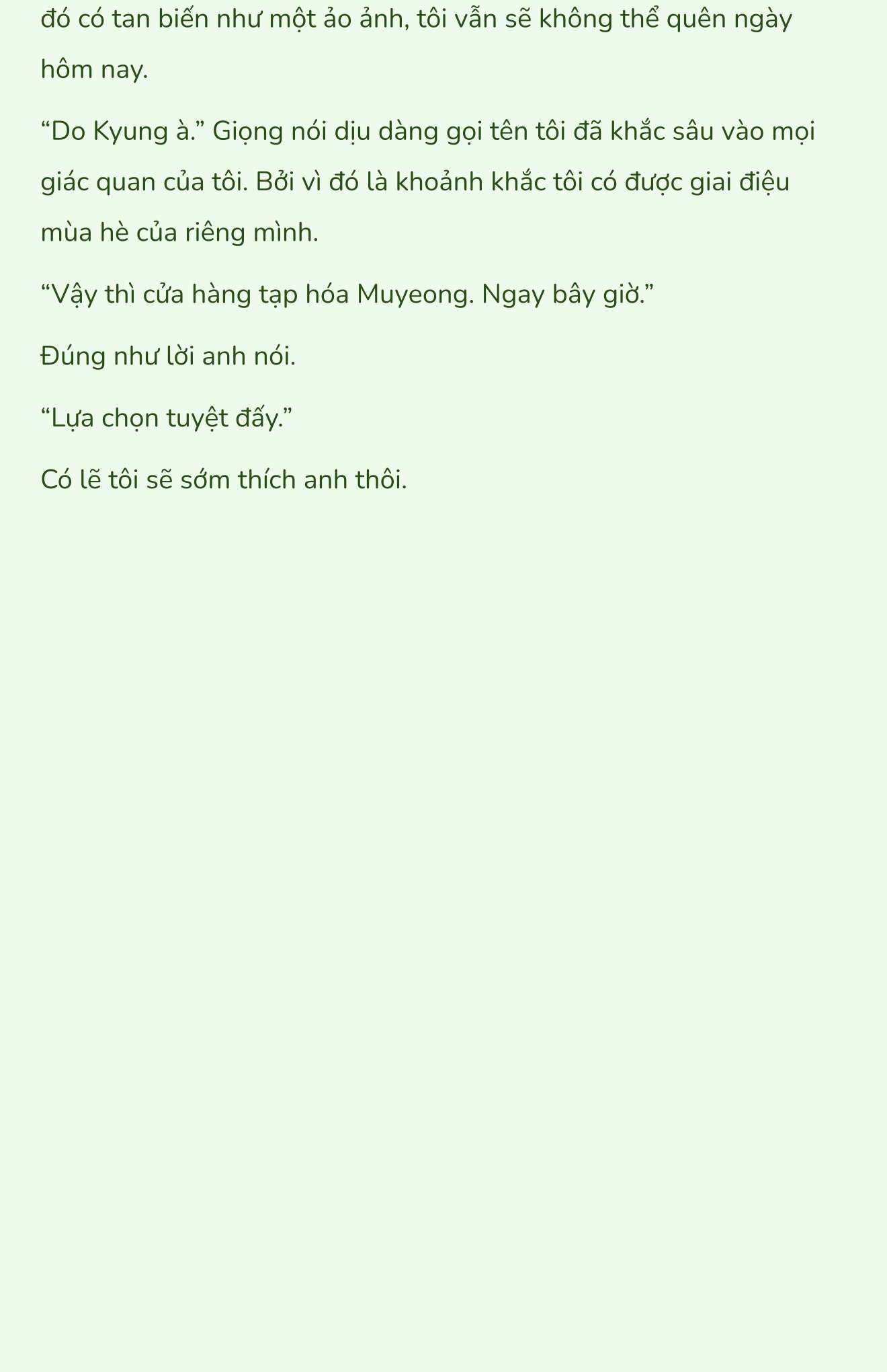 [Novel] Khúc Hát Giữa Mùa Hè Chap 12 - Trang 2