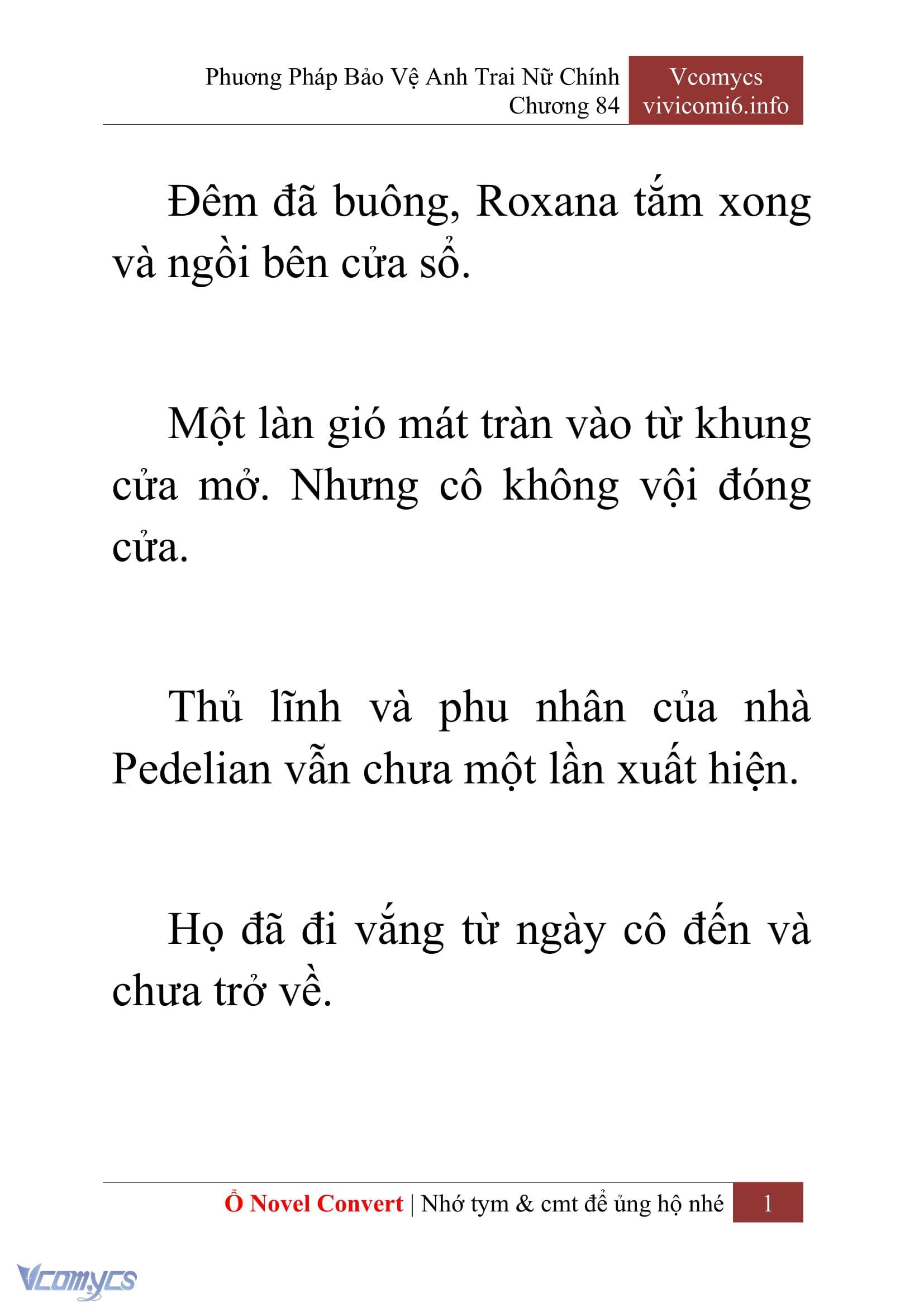 [Novel] Phương Pháp Bảo Vệ Anh Trai Nữ Chính Chap 84 - Trang 2