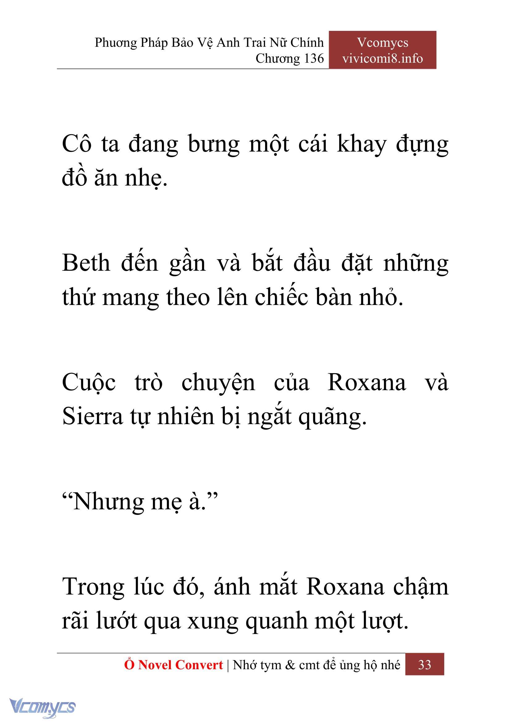 [Novel] Phương Pháp Bảo Vệ Anh Trai Nữ Chính Chap 136 - Next Chap 137