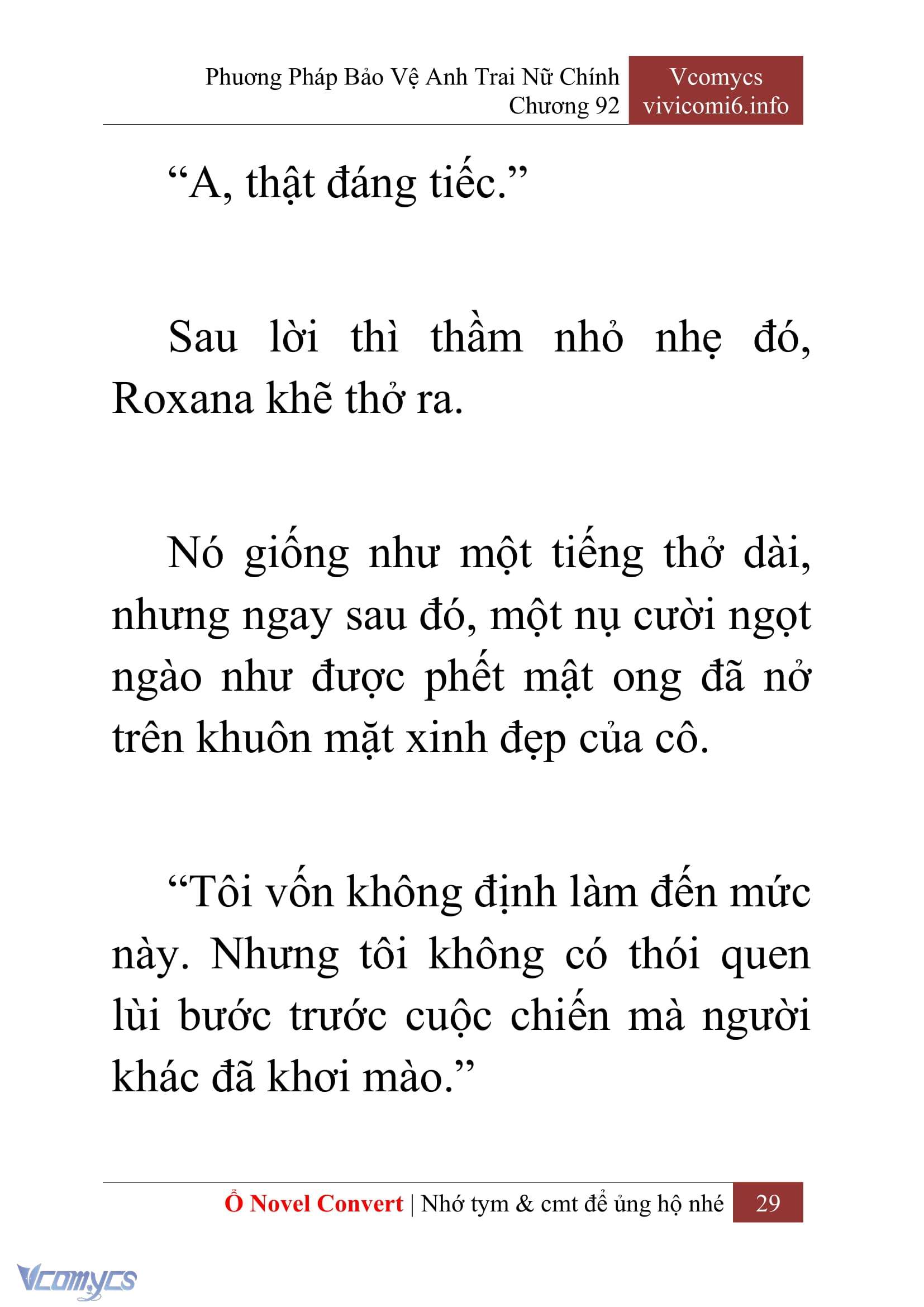 [Novel] Phương Pháp Bảo Vệ Anh Trai Nữ Chính Chap 92 - Next Chap 93