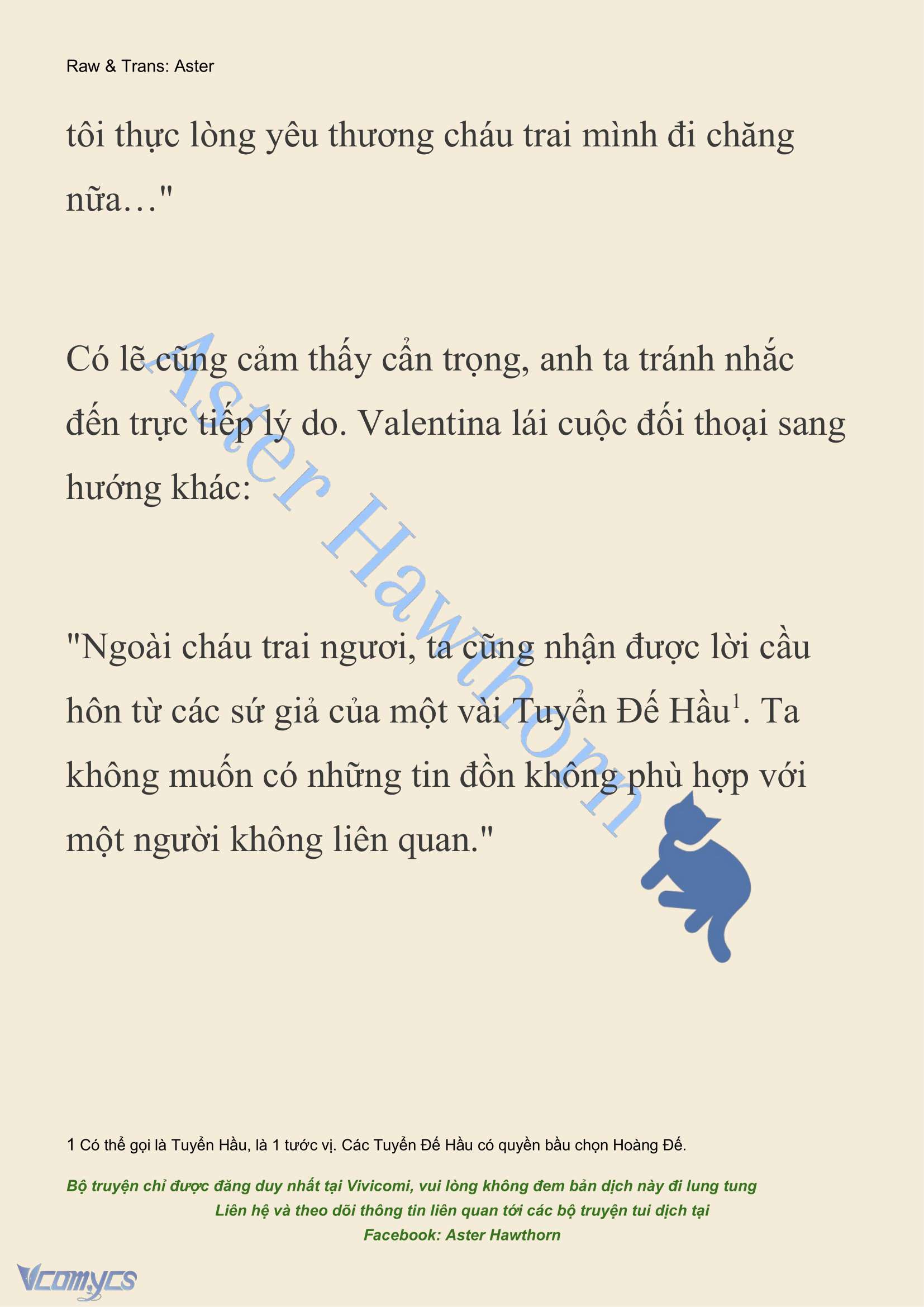 [NOVEL] Thiên Đường Của Valentina Chap 11 - Trang 2