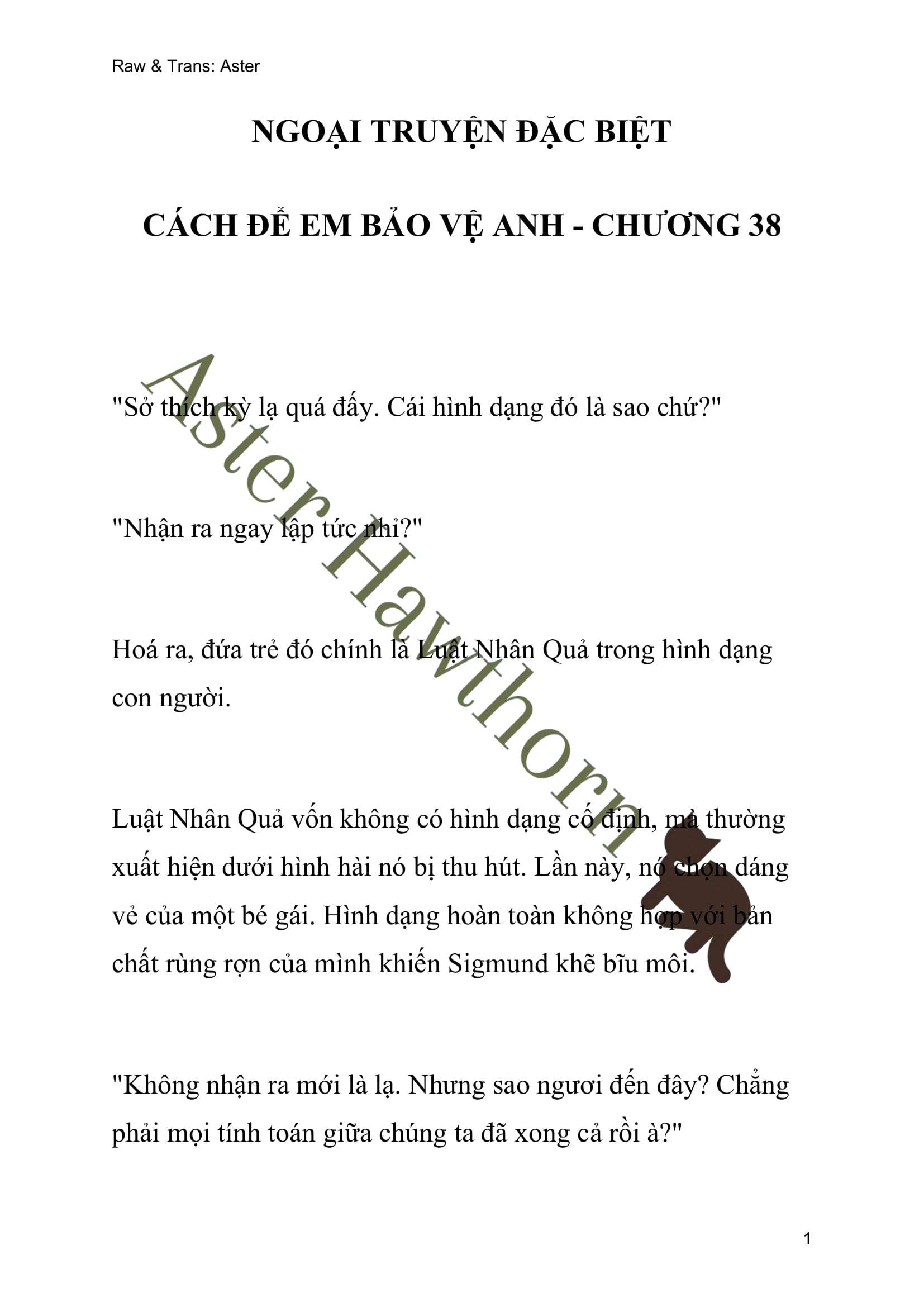 [NOVEL] Ngoại Truyện Cách Để Em Bảo Vệ Anh Chap 92 - Trang 2