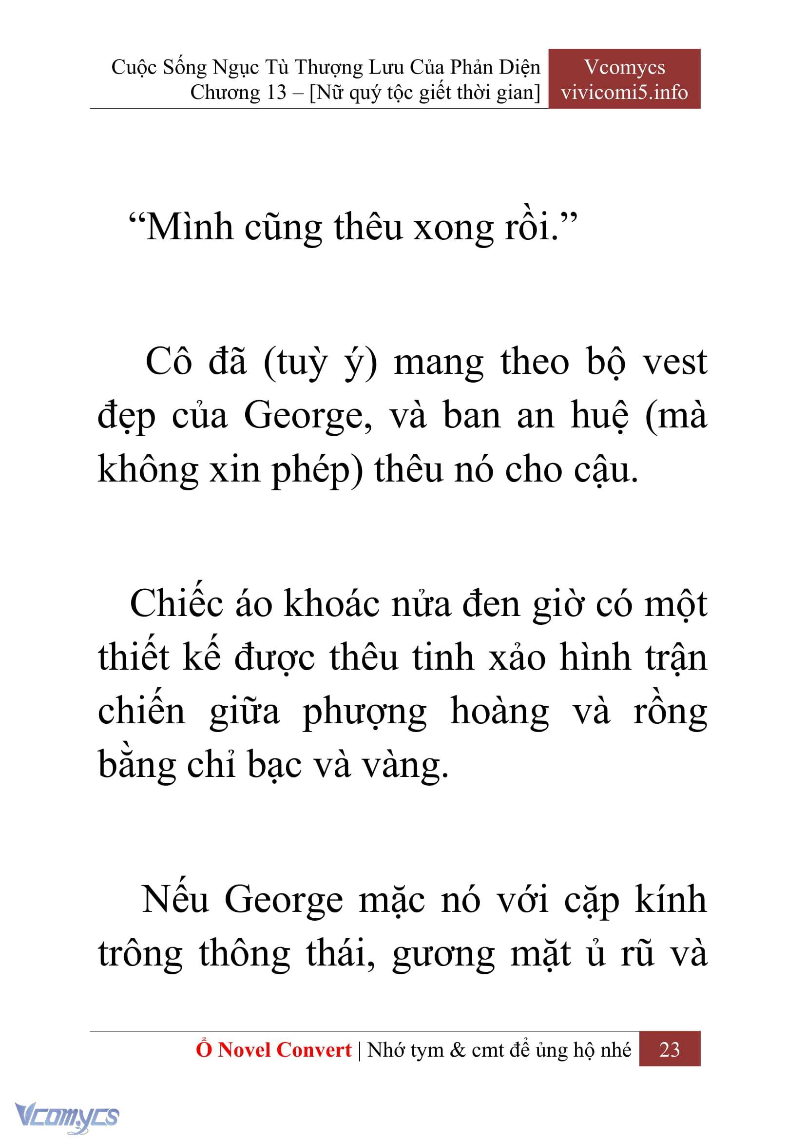 [Novel] Cuộc Sống Ngục Tù Thượng Lưu Của Nhân Vật Phản Diện Chap 13 - Trang 2