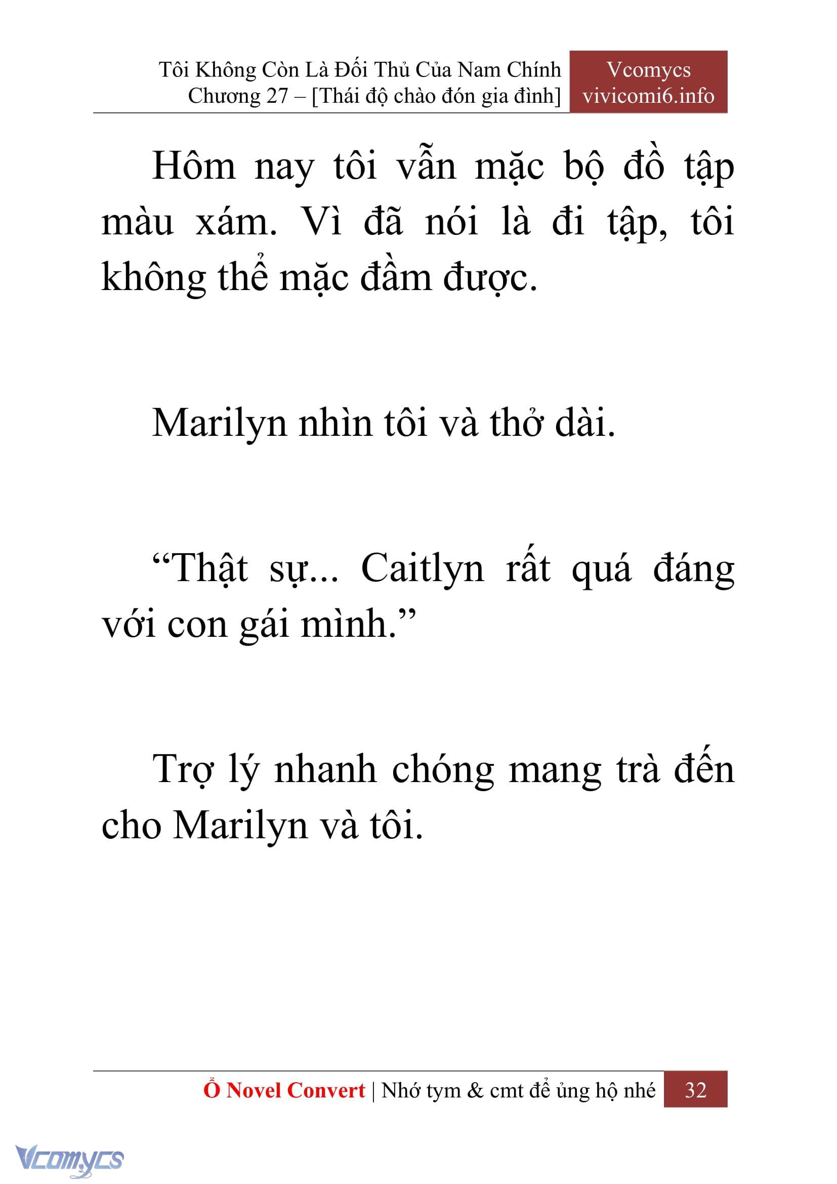 [Novel] Tôi Không Còn Là Đối Thủ Của Nam Chính Chap 27 - Trang 2