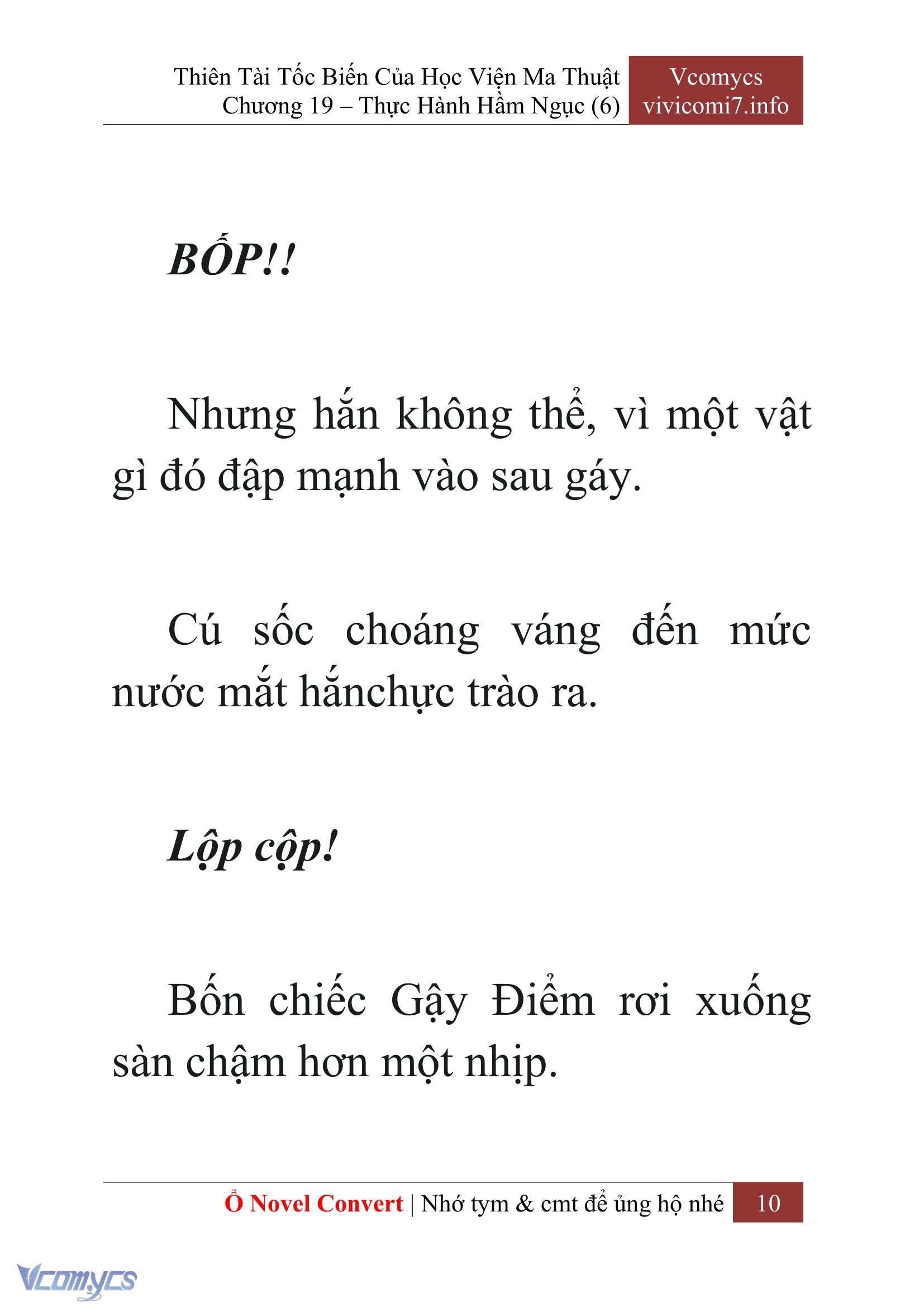 [Novel] Thiên Tài Tốc Biến Của Học Viện Ma Thuật Chap 19 - Next Chap 20
