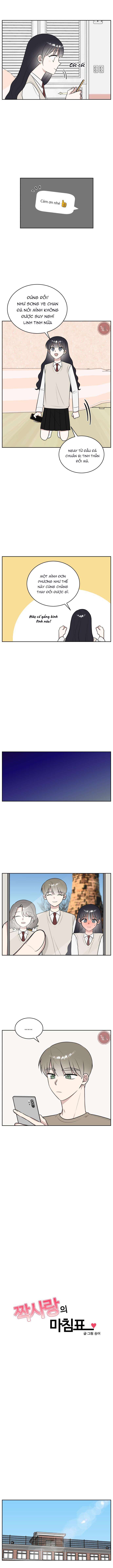 Dấu Chấm Hết Cho Tình Đơn Phương Chap 22 - Next Chap 23