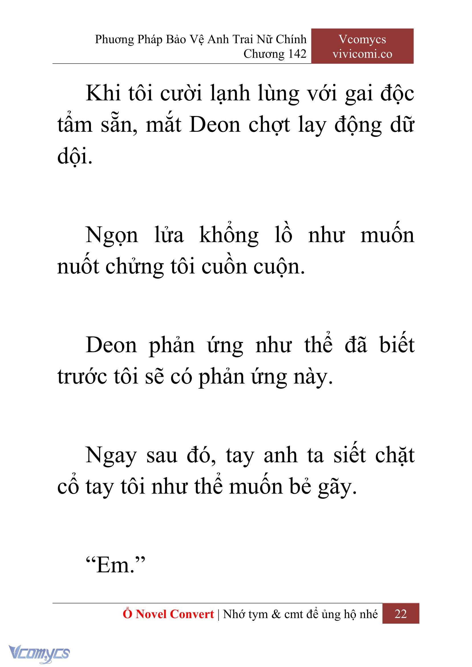 [Novel] Phương Pháp Bảo Vệ Anh Trai Nữ Chính Chap 142 - Next 