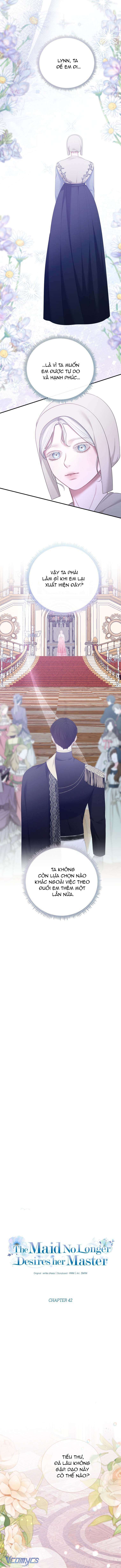 Hầu Nữ Không Còn Thèm Muốn Chủ Nhân Nữa Chapter 42 - Next Chapter 43