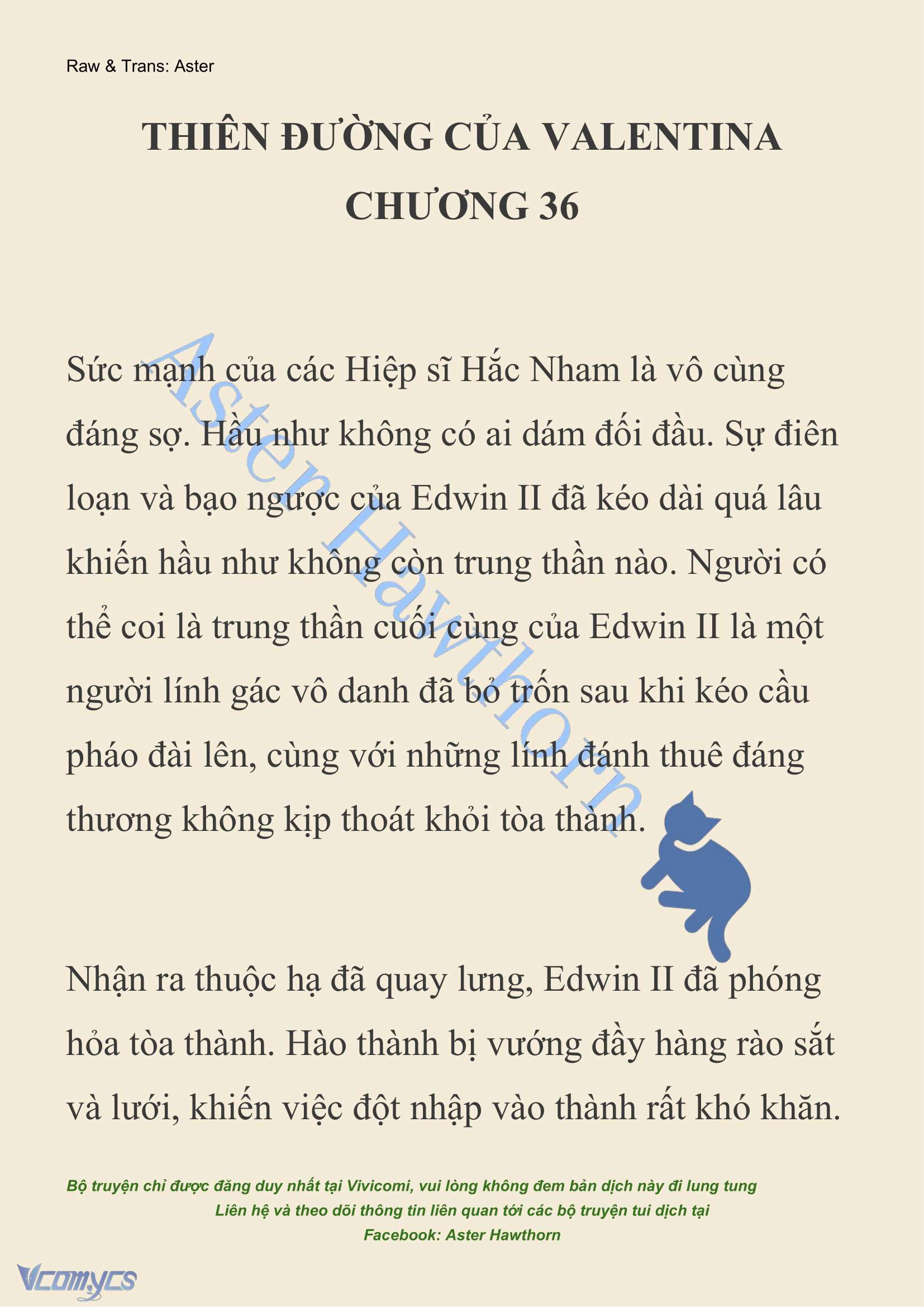 [NOVEL] Thiên Đường Của Valentina Chap 36 - Next Chap 37