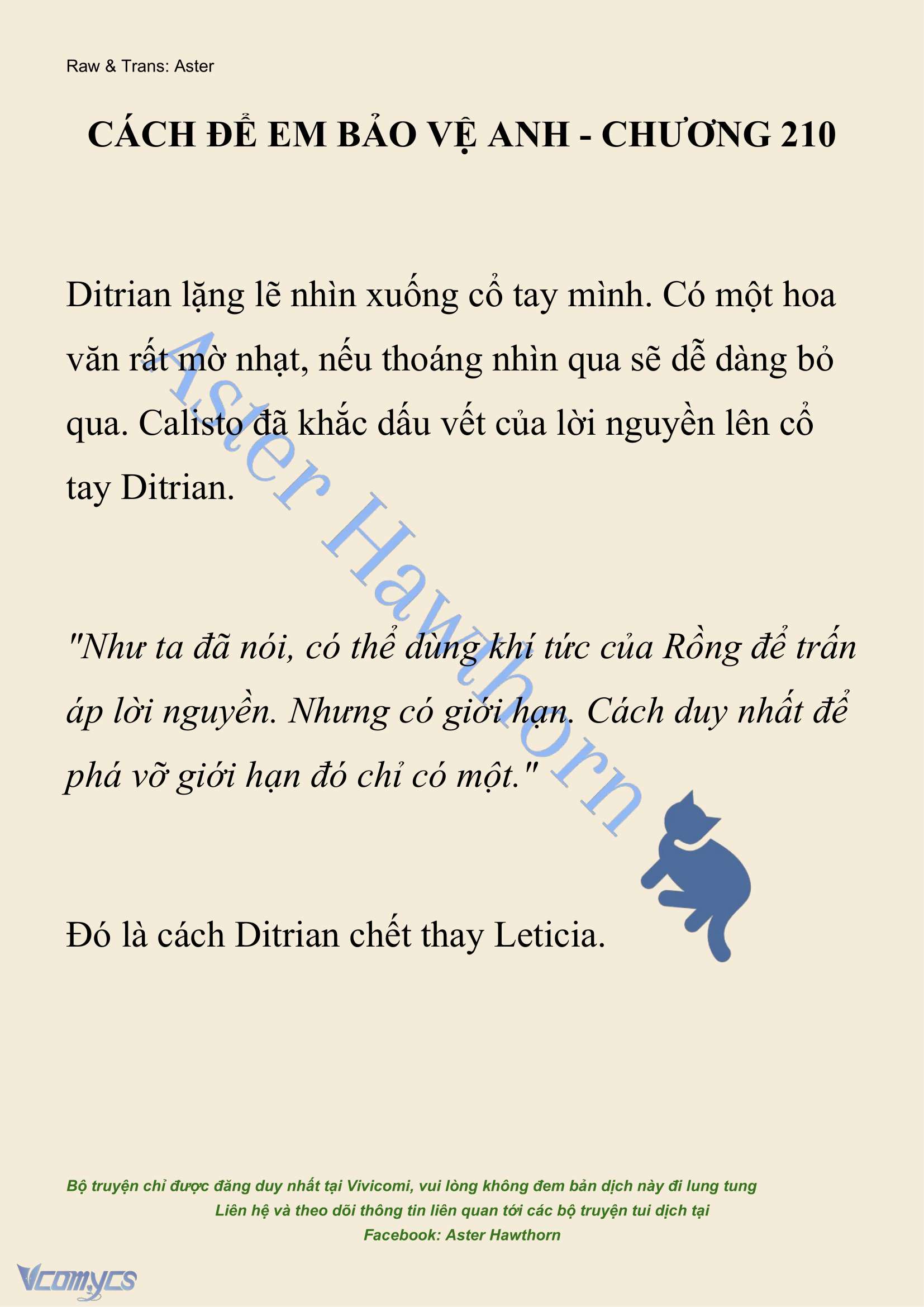 [NOVEL] Cách Để Em Bảo Vệ Anh Chap 210 - Trang 2