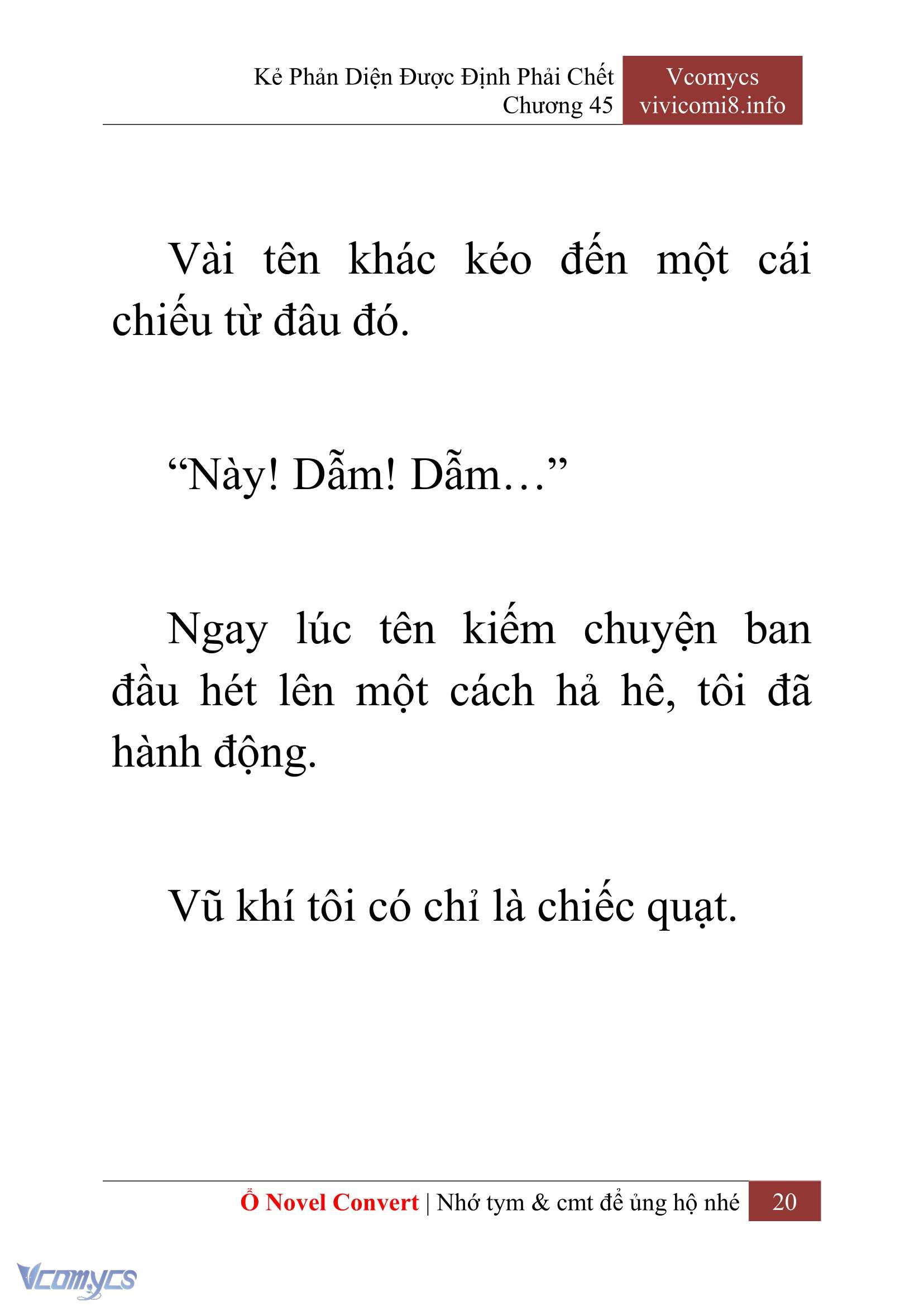 [Novel] Kẻ Phản Diện Được Định Phải Chết Chap 45 - Next Chap 46