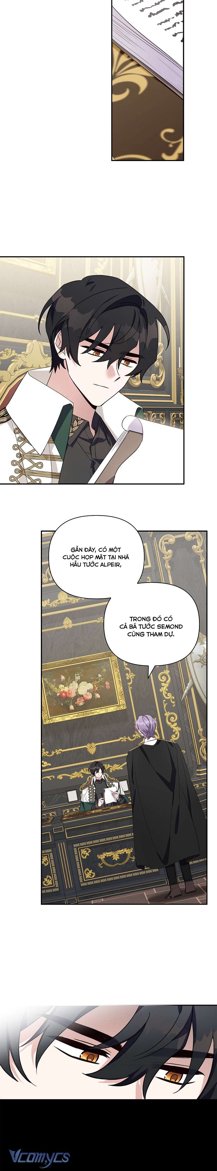 Tôi đã trở thành con gái út của công tước phản diện Chapter 8 - Trang 3