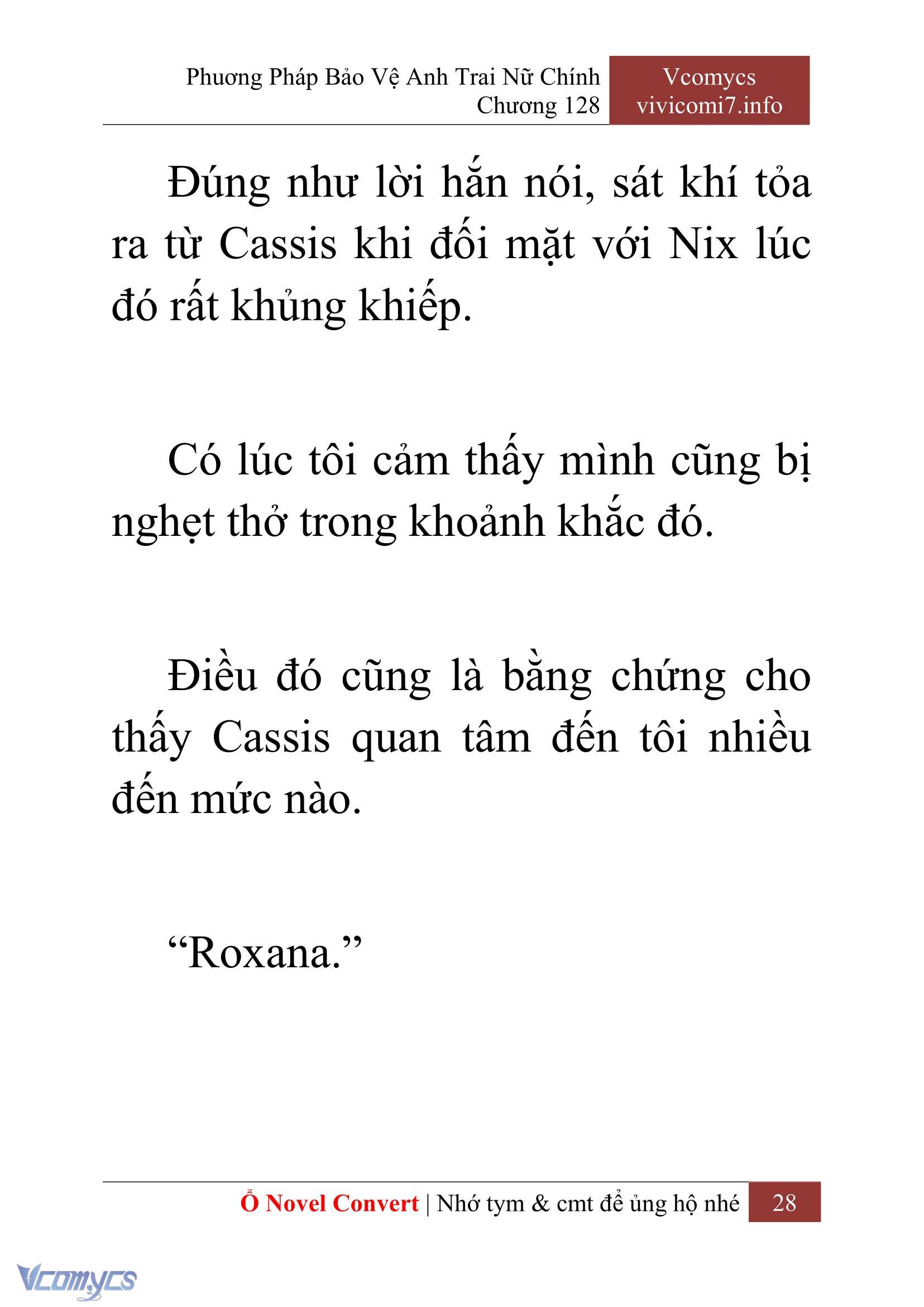 [Novel] Phương Pháp Bảo Vệ Anh Trai Nữ Chính Chap 128 - Trang 2