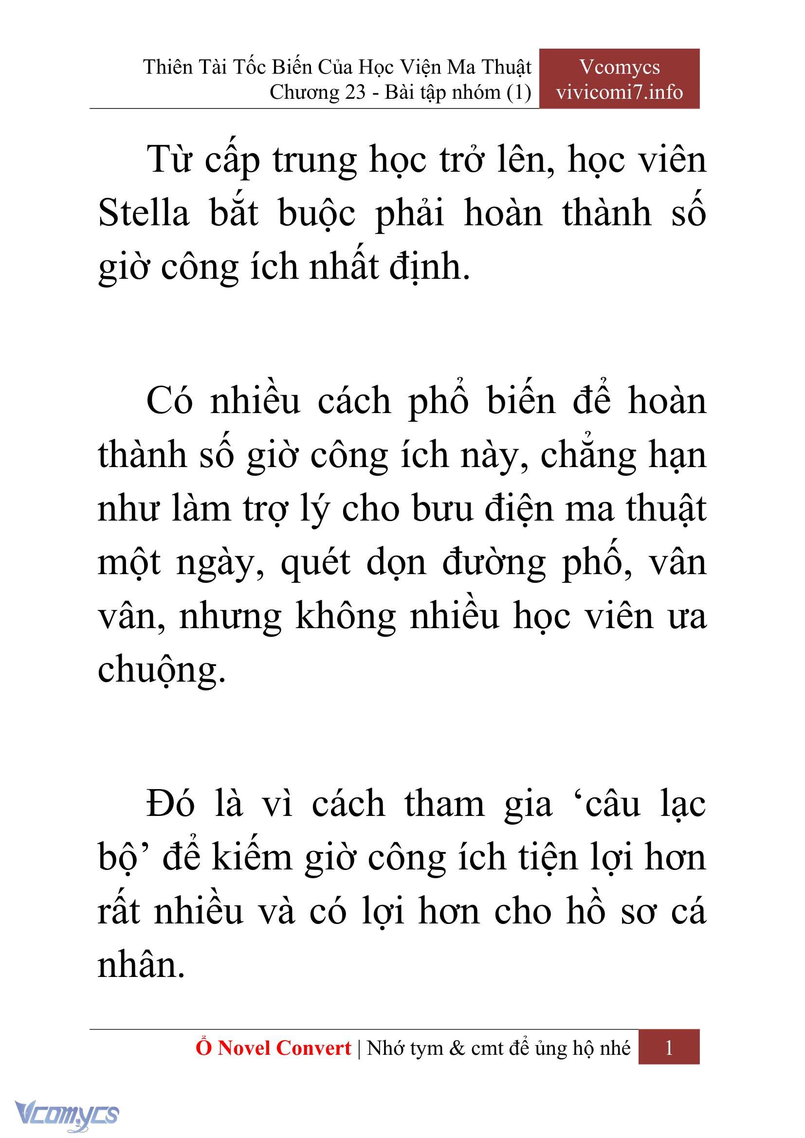 [Novel] Thiên Tài Tốc Biến Của Học Viện Ma Thuật Chap 23 - Next 