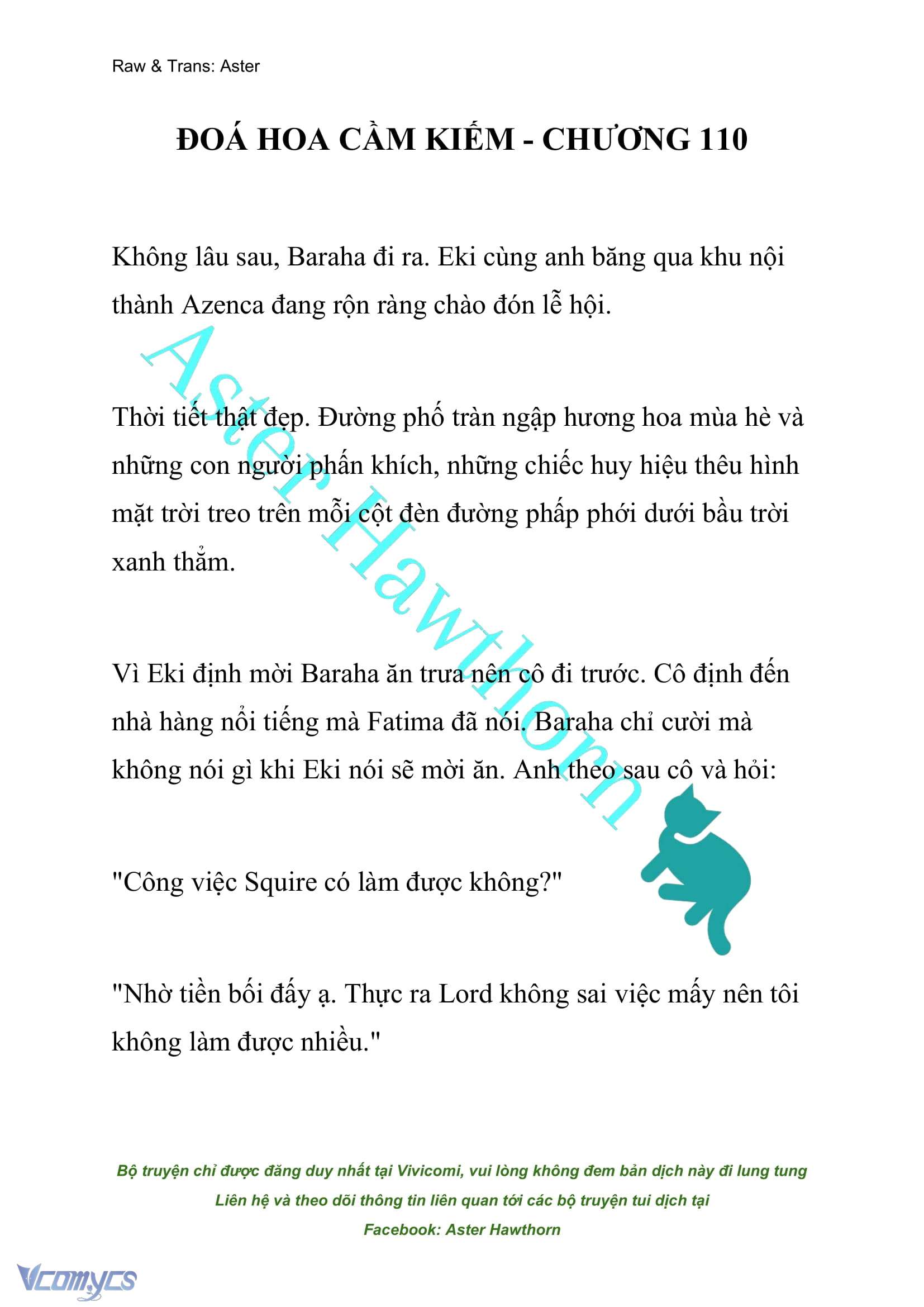 [NOVEL] Đóa Hoa Cầm Kiếm Chap 110 - Trang 2