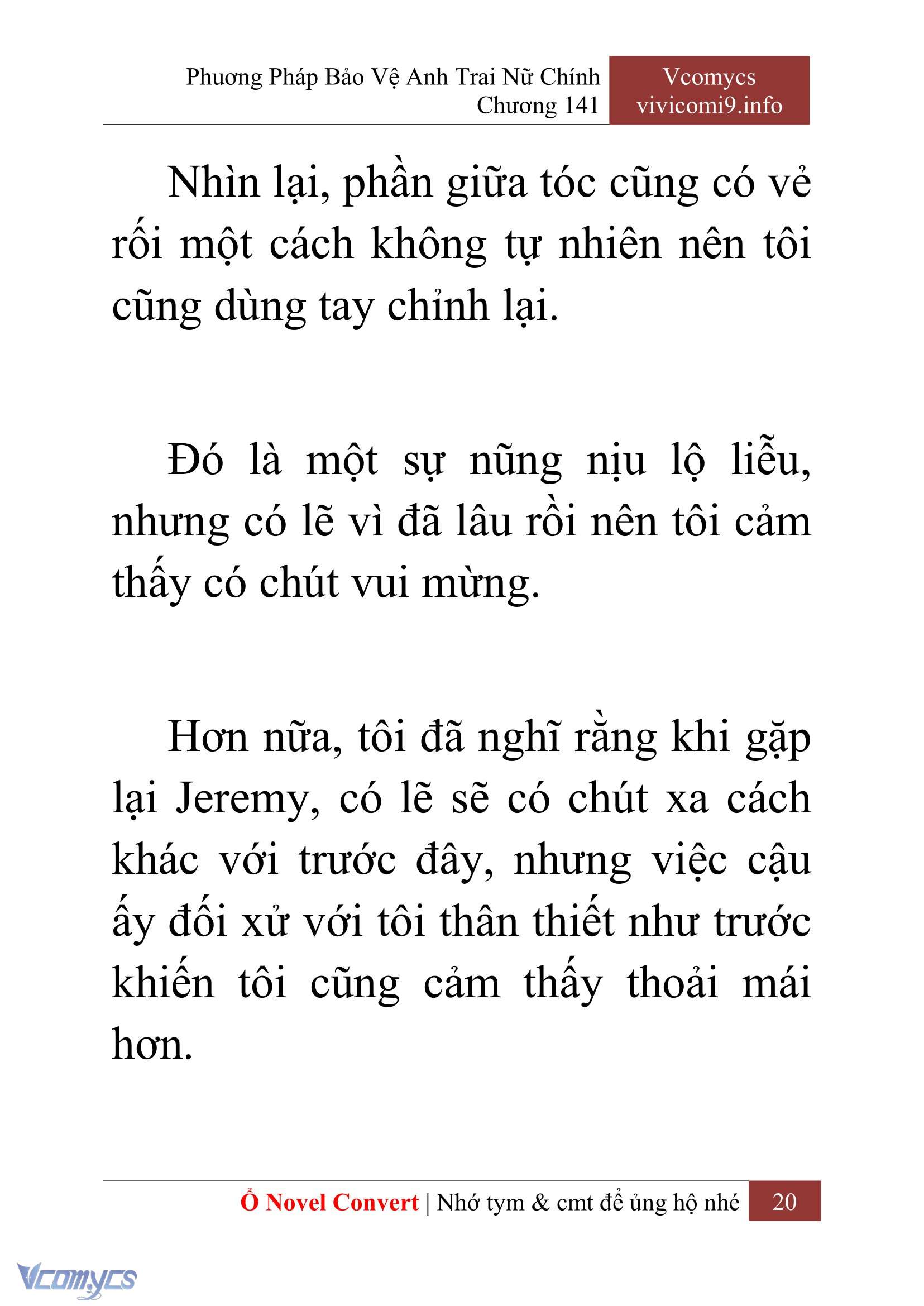[Novel] Phương Pháp Bảo Vệ Anh Trai Nữ Chính Chap 141 - Trang 2