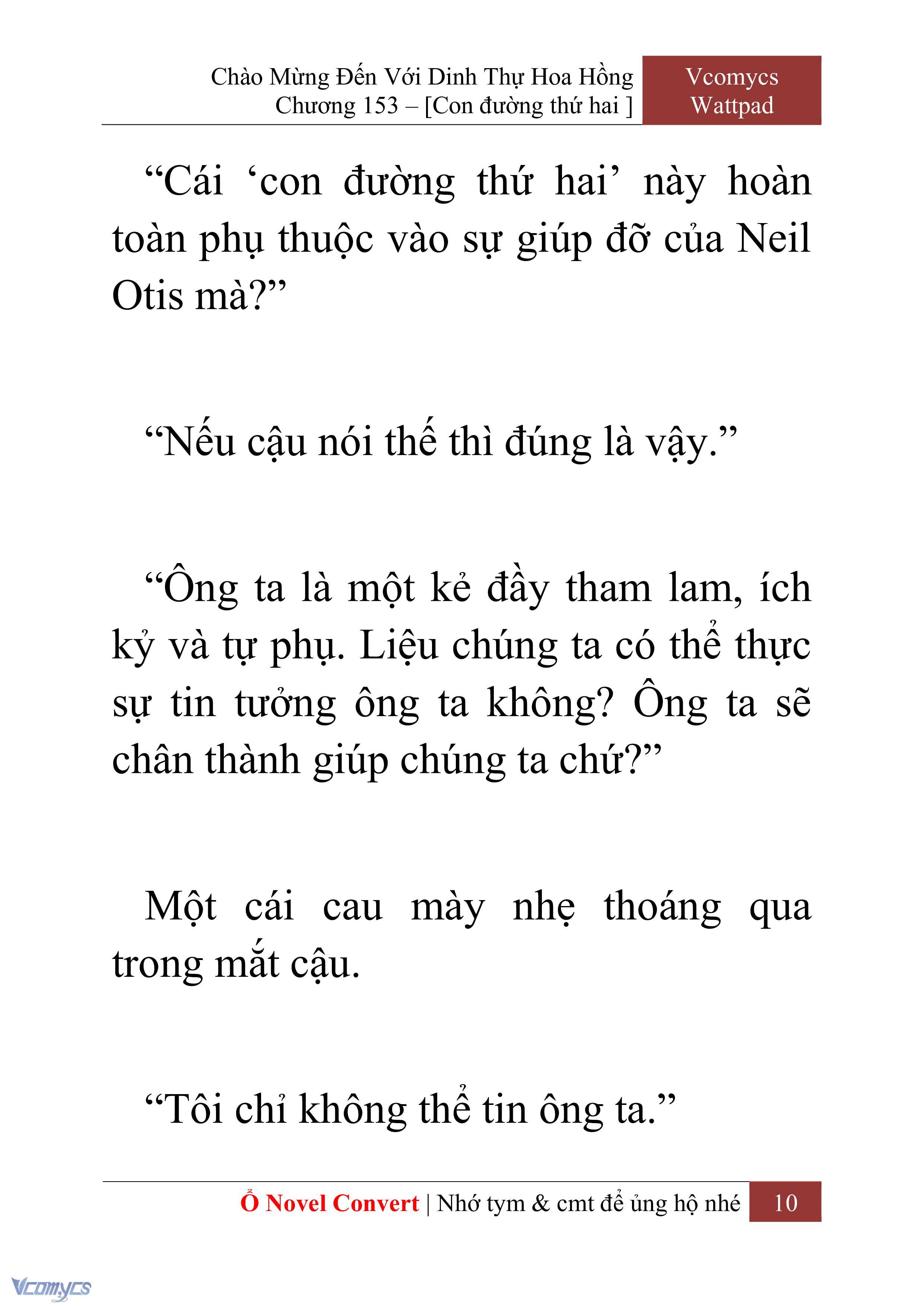 [Novel] Chào Mừng Đến Với Dinh Thự Hoa Hồng Chap 153 - Trang 2