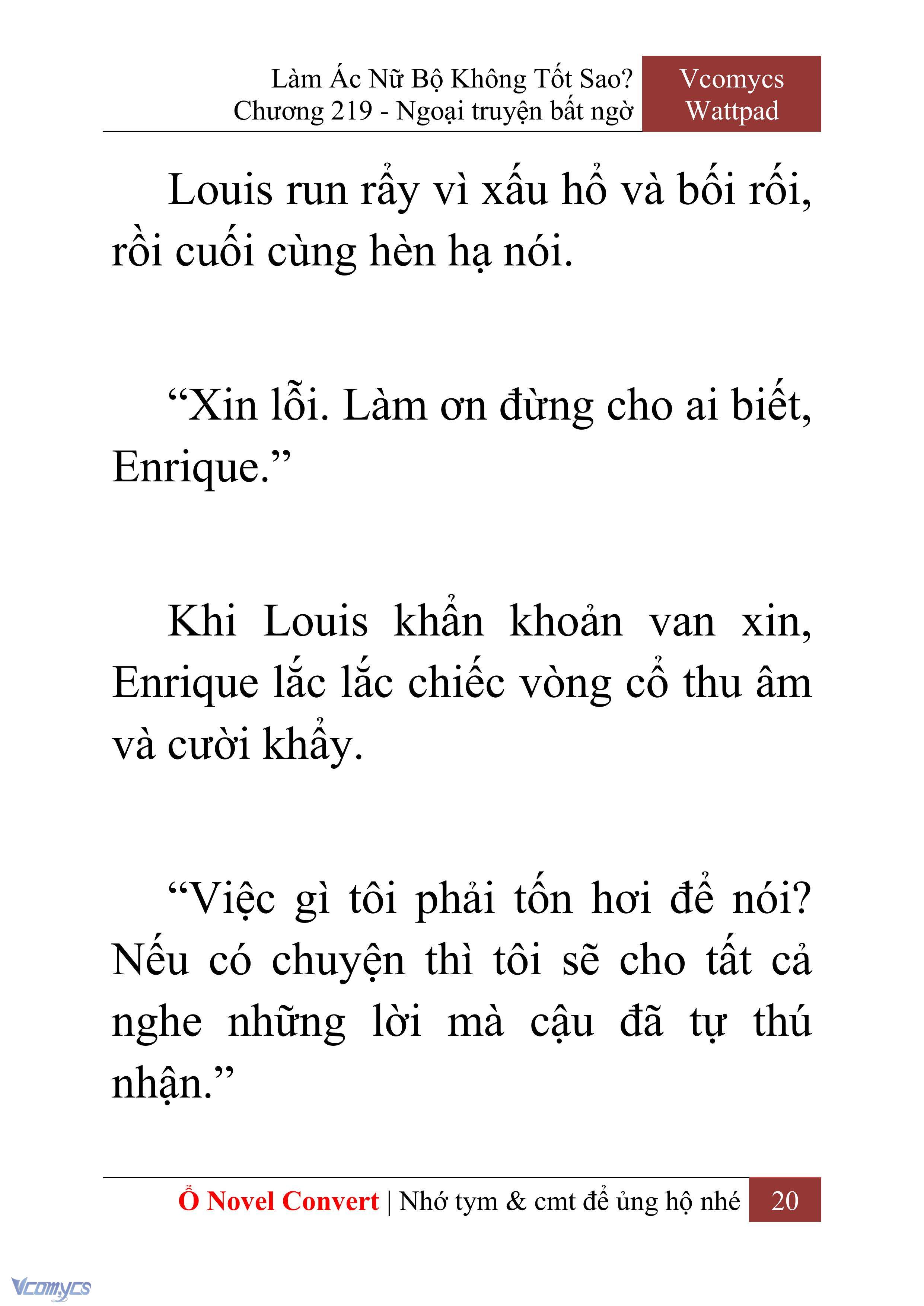 [Novel] Làm Ác Nữ Bộ Không Tốt Sao? Chap 219 - Next Chap 220