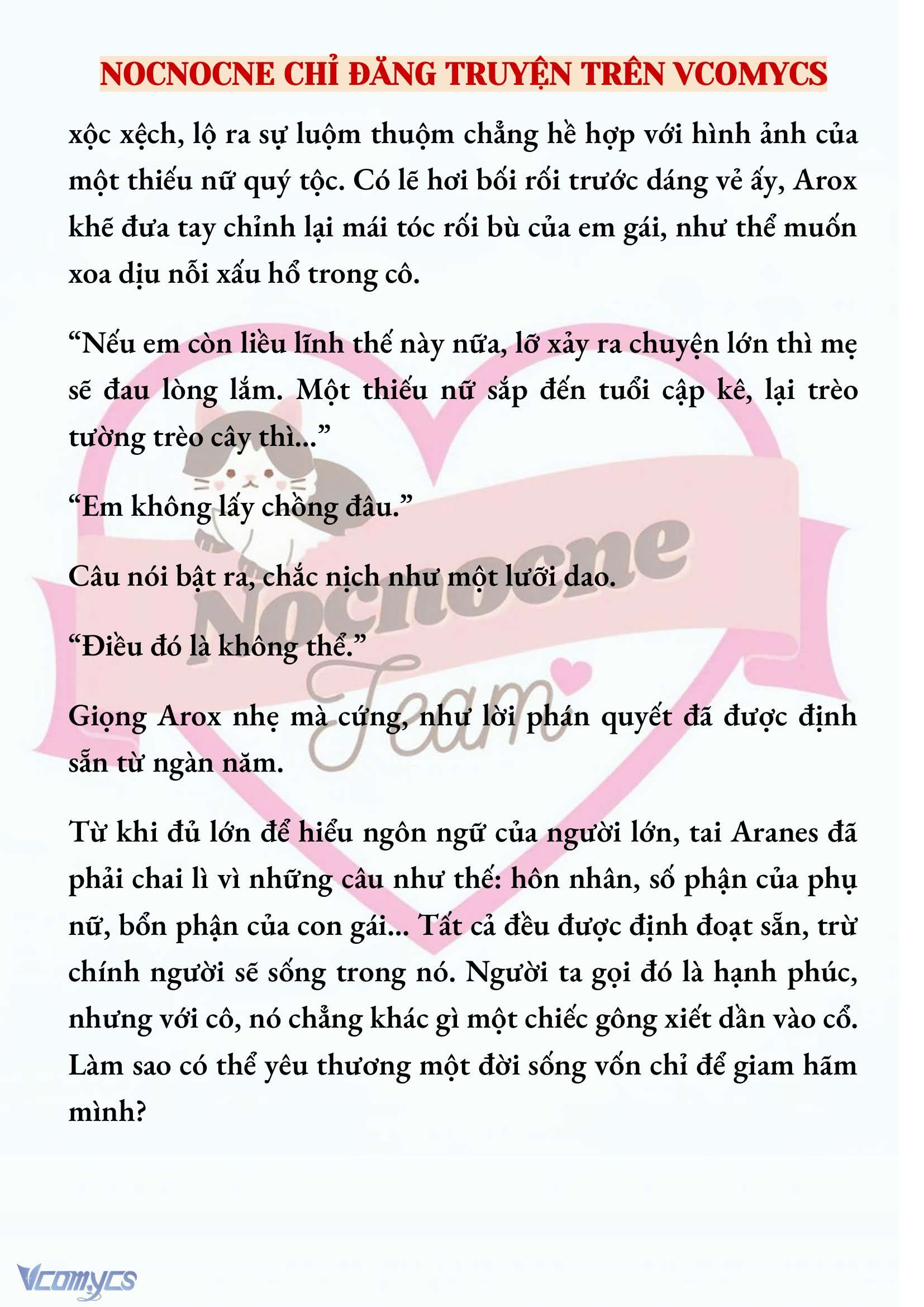 [NOVEL] CÁ RỪNG KHÔN NGOAN Chap 1 - Next Chap 2