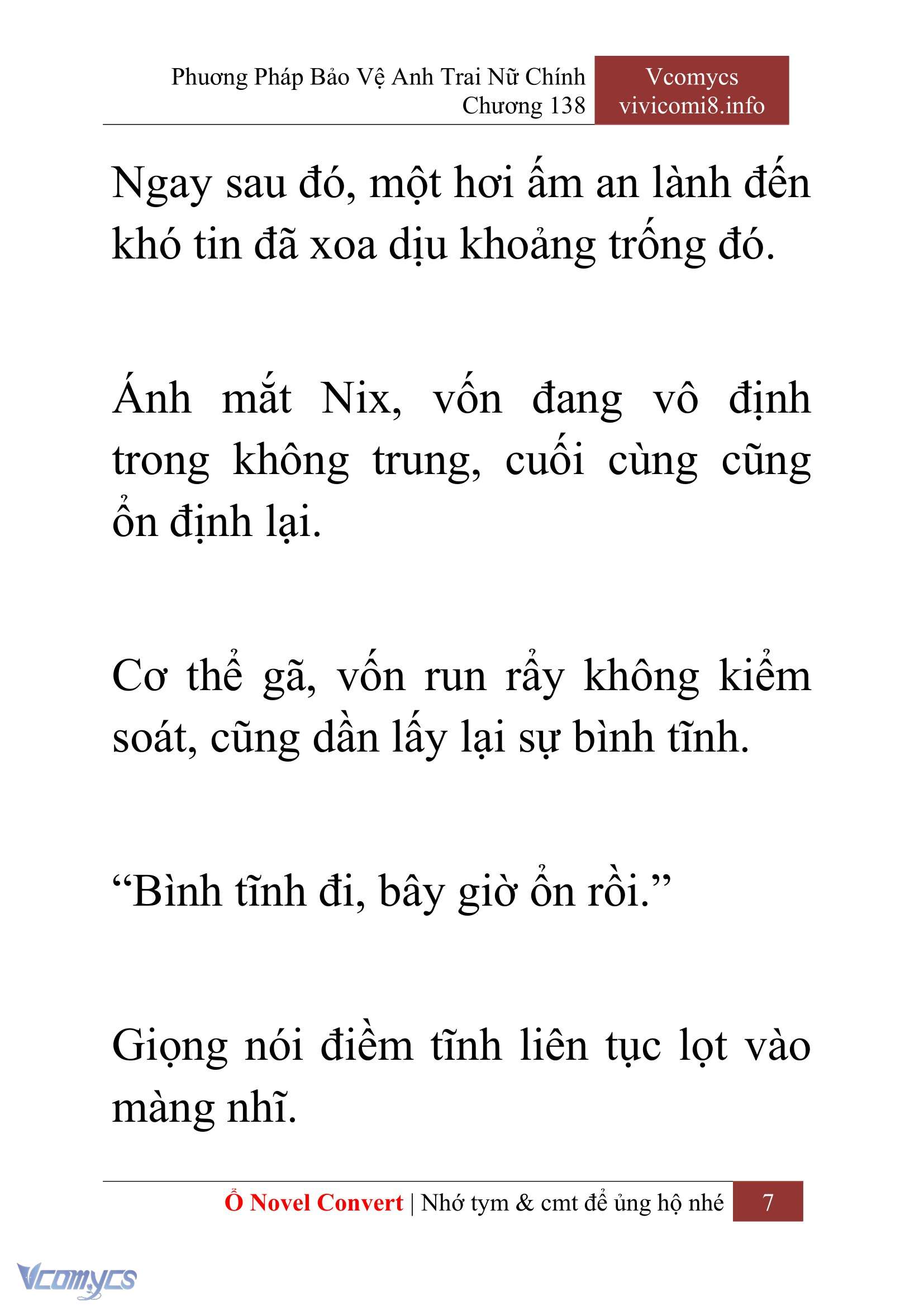 [Novel] Phương Pháp Bảo Vệ Anh Trai Nữ Chính Chap 138 - Next 