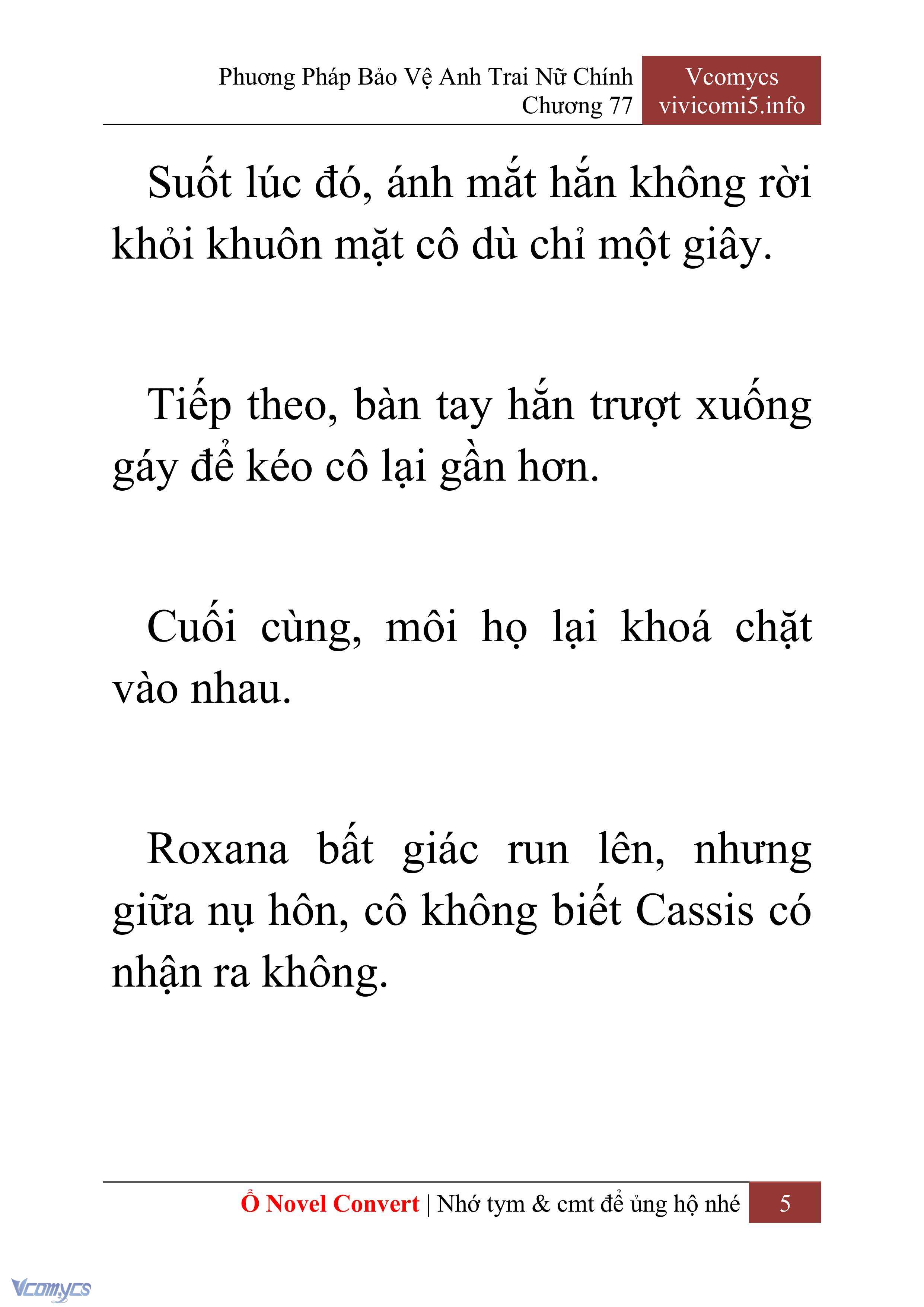 [Novel] Phương Pháp Bảo Vệ Anh Trai Nữ Chính Chap 77 - Trang 2