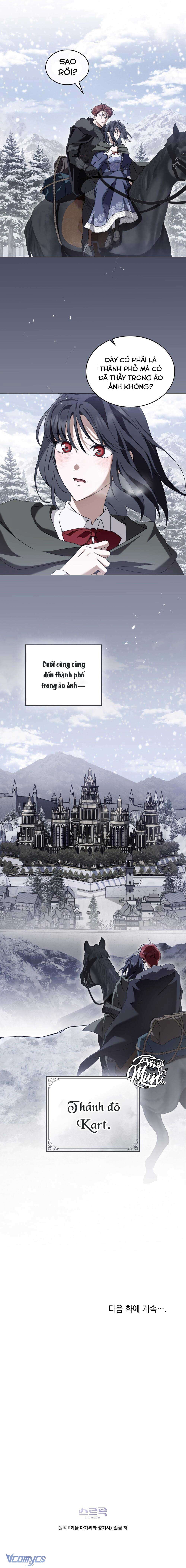 Hiệp Sĩ Thánh và Cô Nàng Quái Vật Chap 18 - Next Chap 19