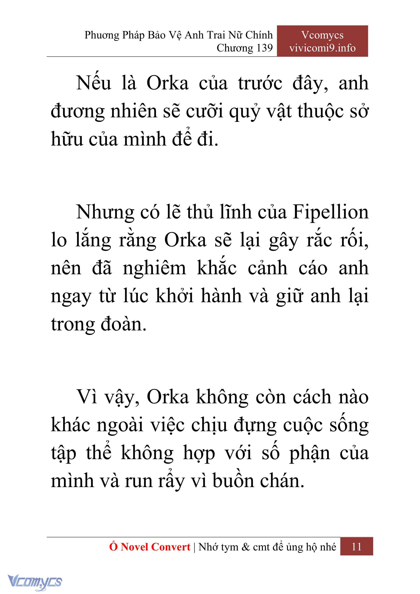 [Novel] Phương Pháp Bảo Vệ Anh Trai Nữ Chính Chap 139 - Next 
