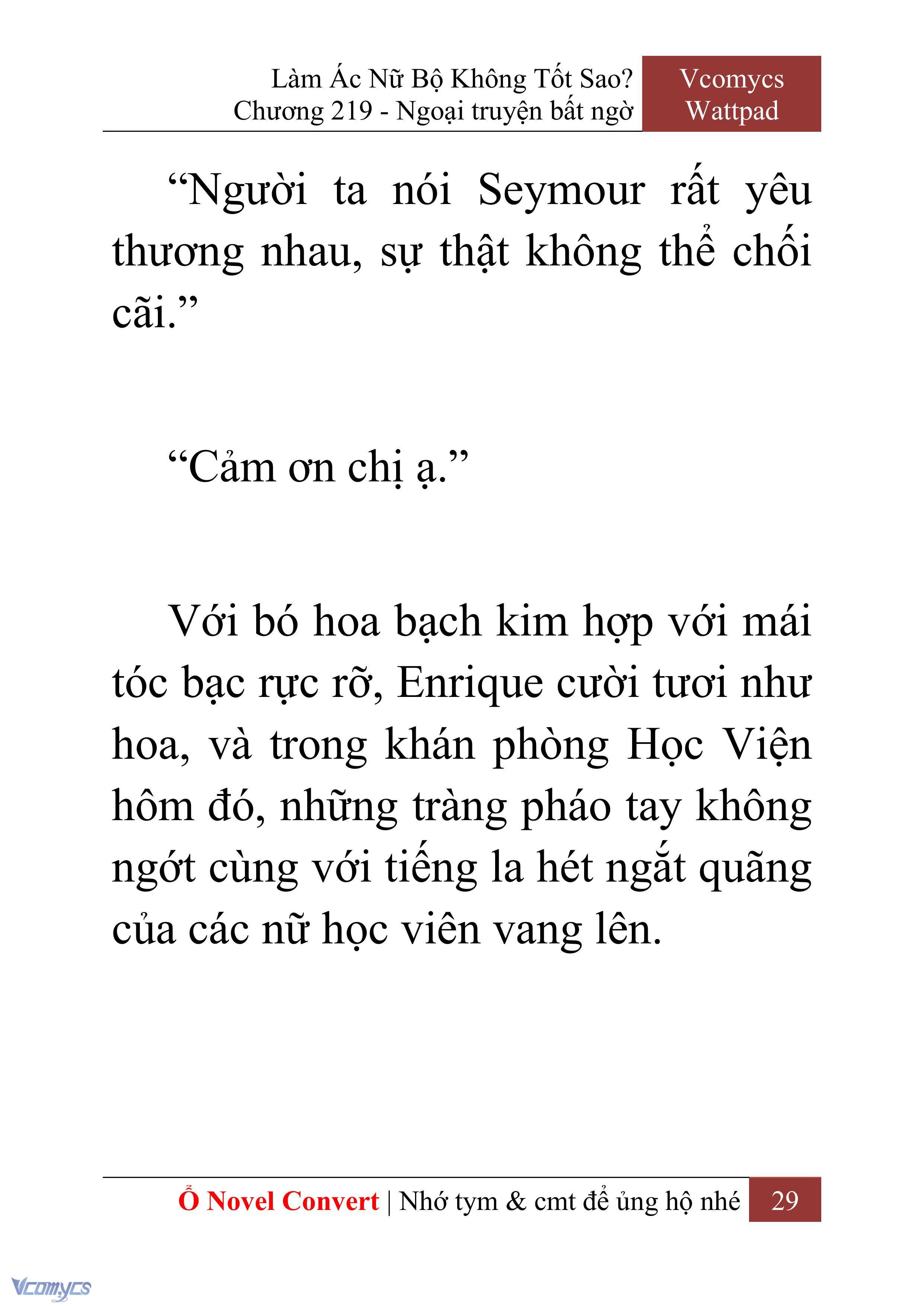 [Novel] Làm Ác Nữ Bộ Không Tốt Sao? Chap 219 - Next Chap 220