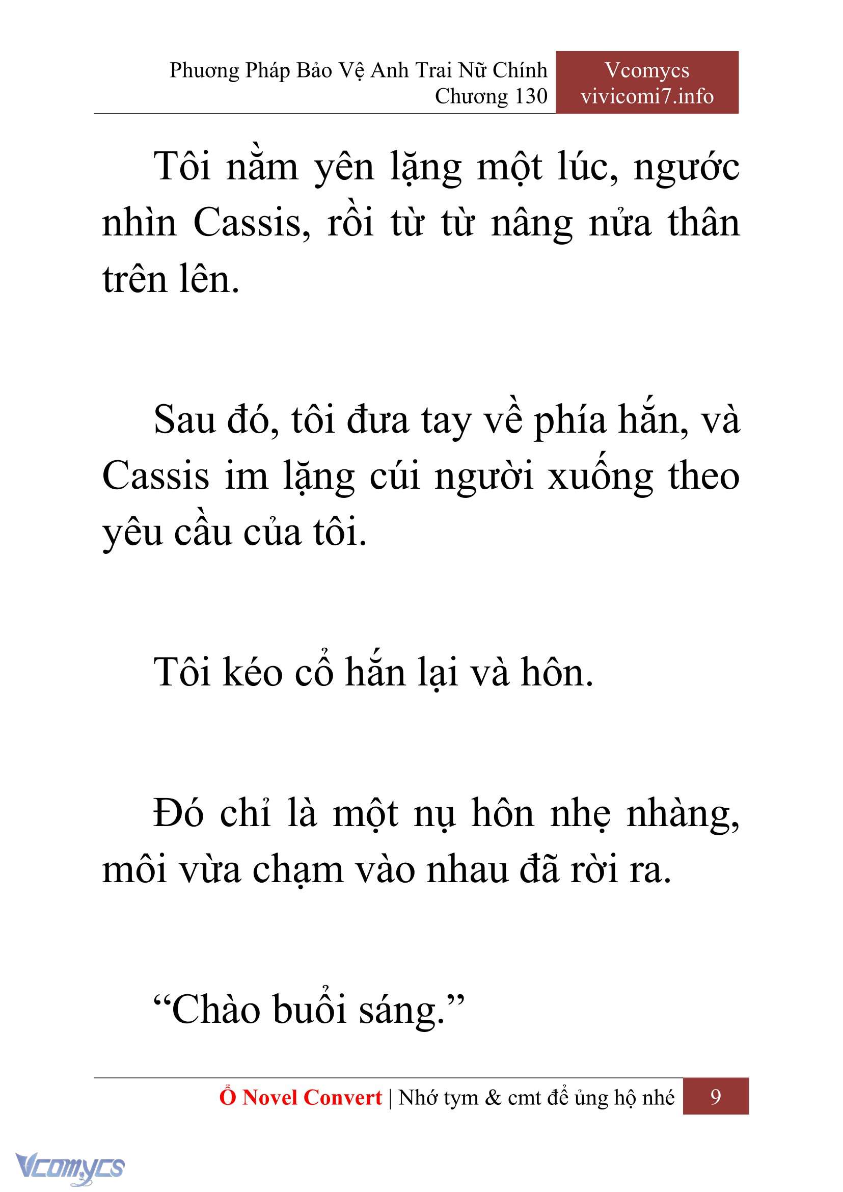 [Novel] Phương Pháp Bảo Vệ Anh Trai Nữ Chính Chap 130 - Trang 2