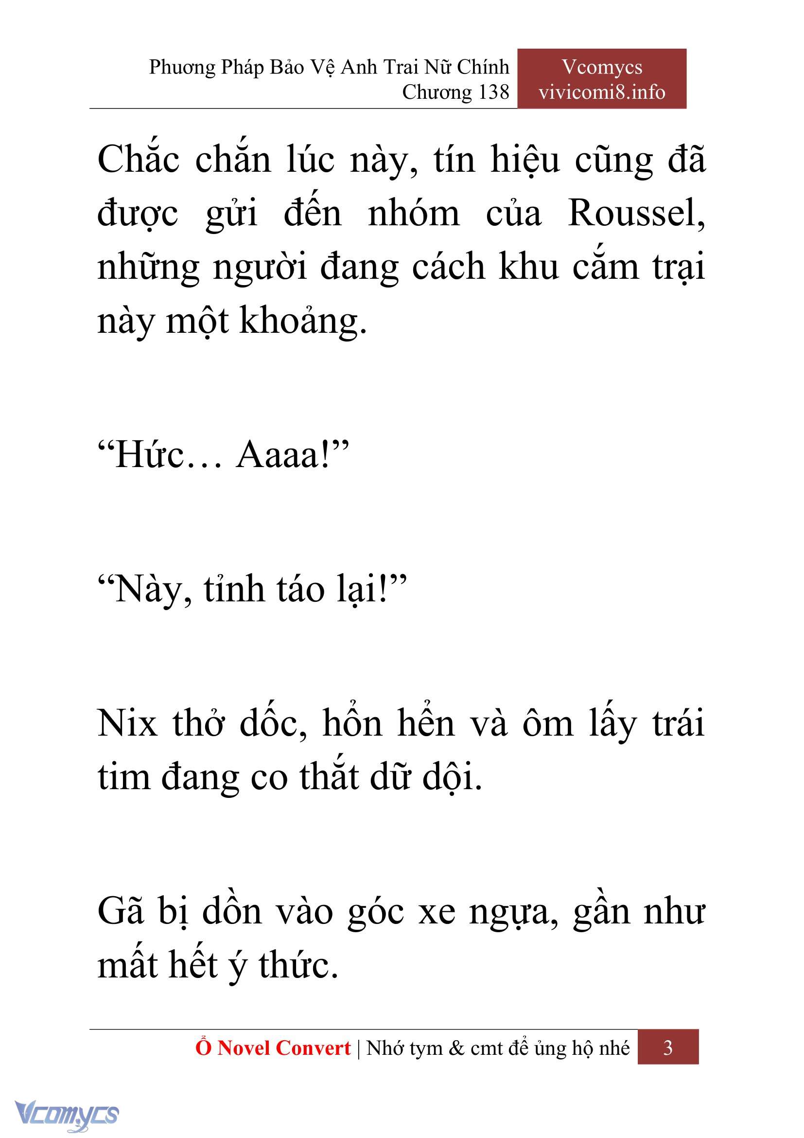[Novel] Phương Pháp Bảo Vệ Anh Trai Nữ Chính Chap 138 - Next 